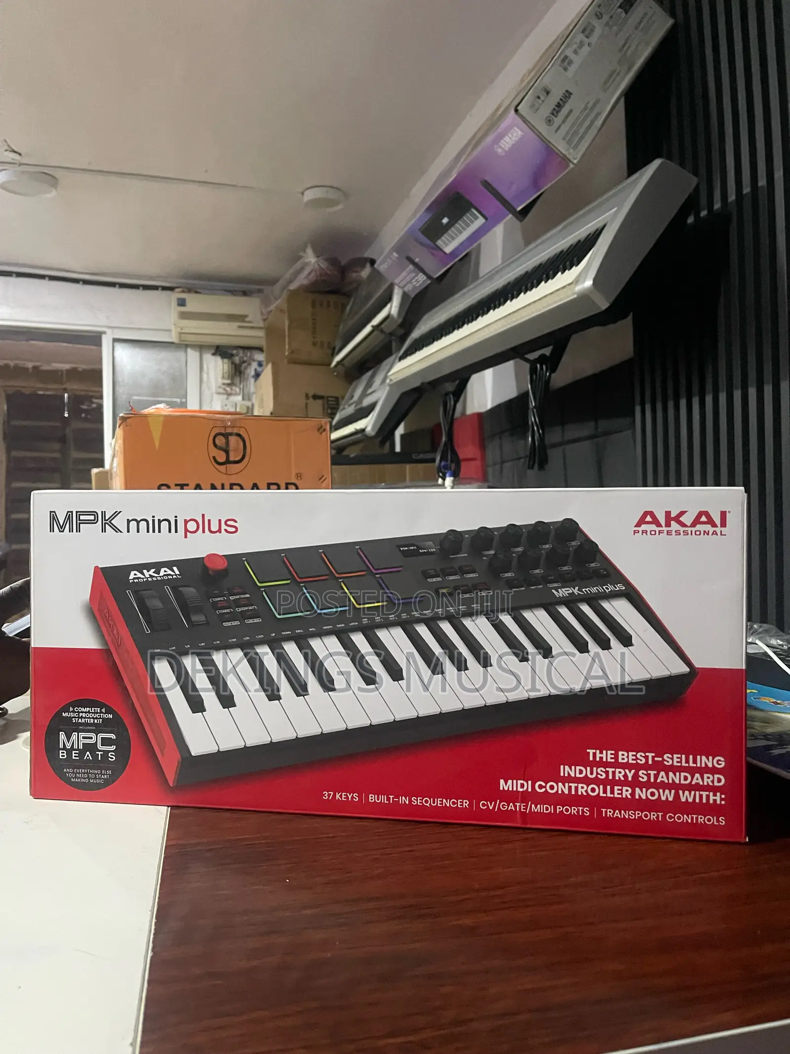 Akai MPK Mini Plus Studio Usb Midi Keyboard Controller