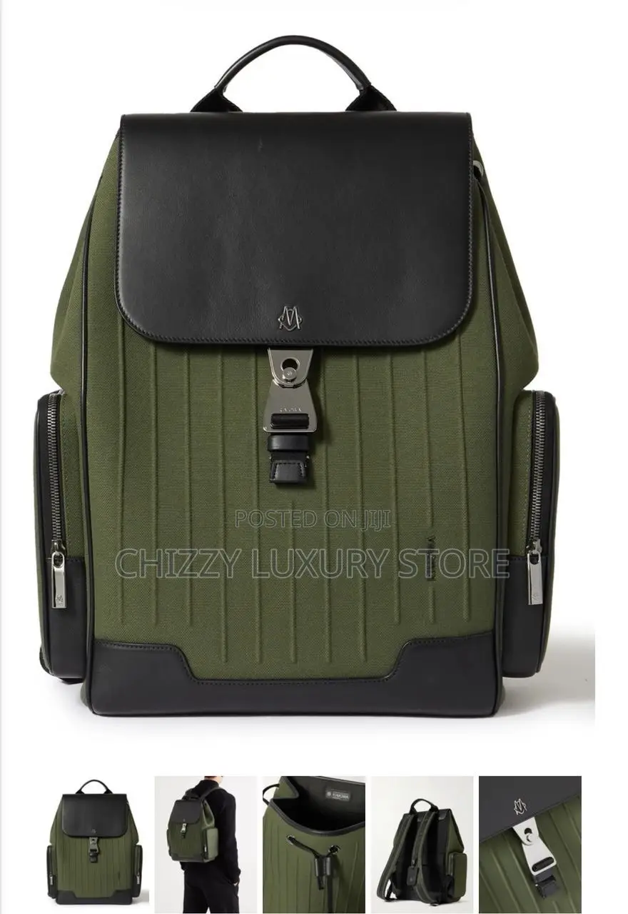 Fabric Rimowa Quality Luxury Genuine Leather Backpack