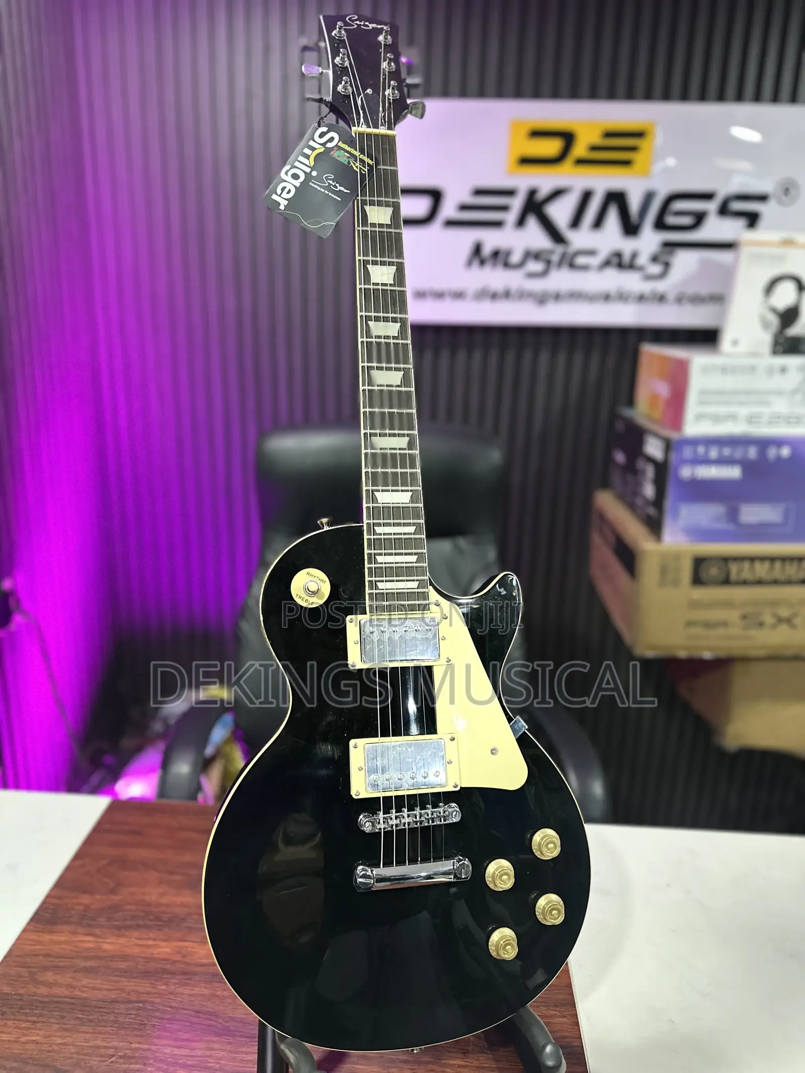 Original Smiger Lg9 Les Paul Style Lead Electric Guitar