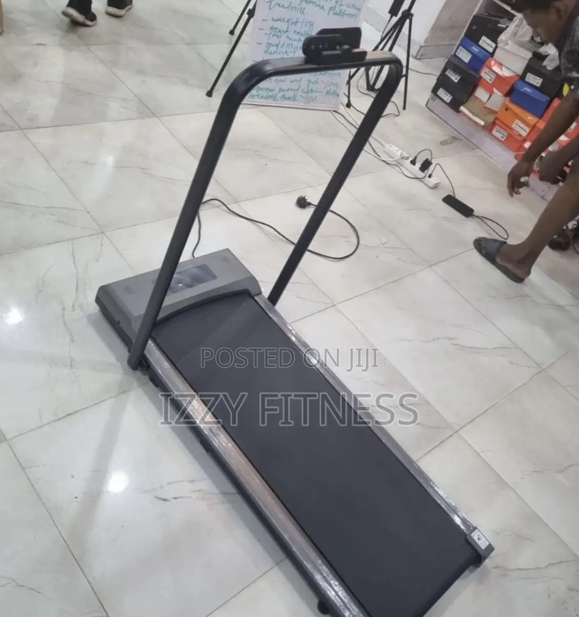 Portable Platform Treadmill Machine