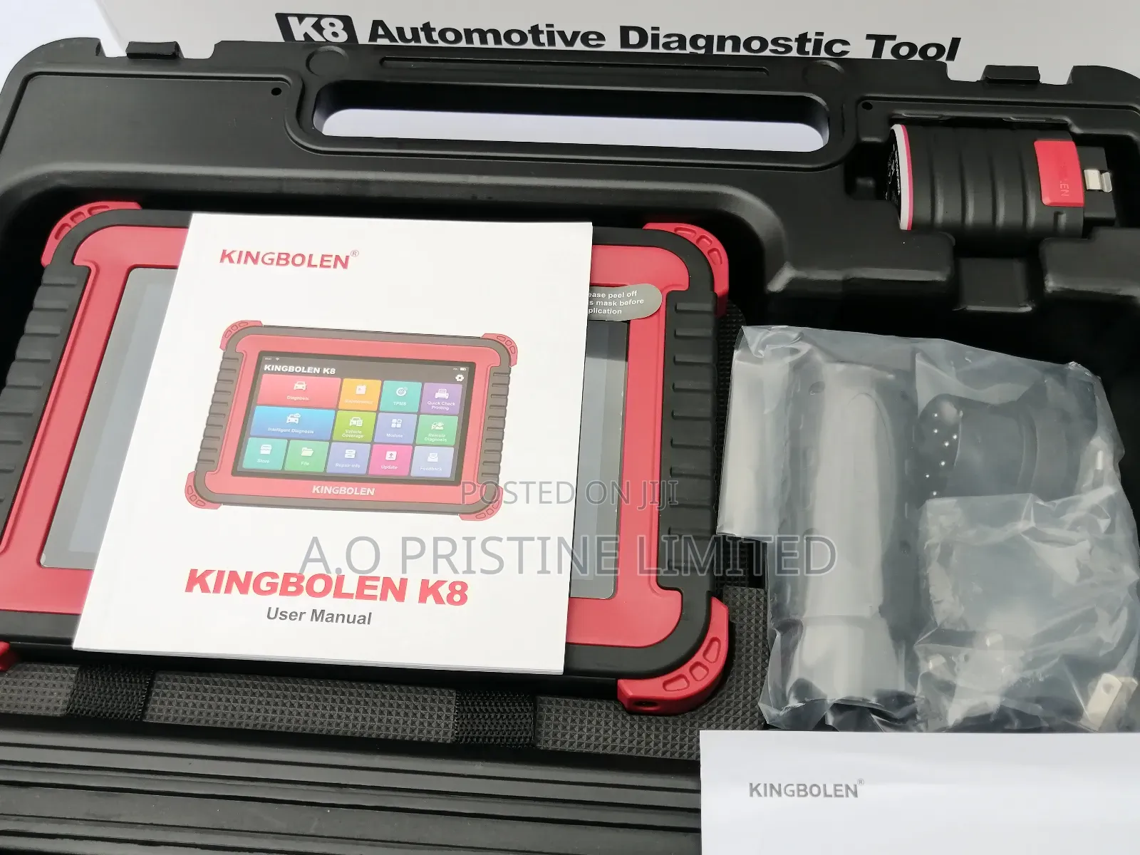 Kingbolen K8 Car Scanner With Advance Ecu Coding & 34 Reset