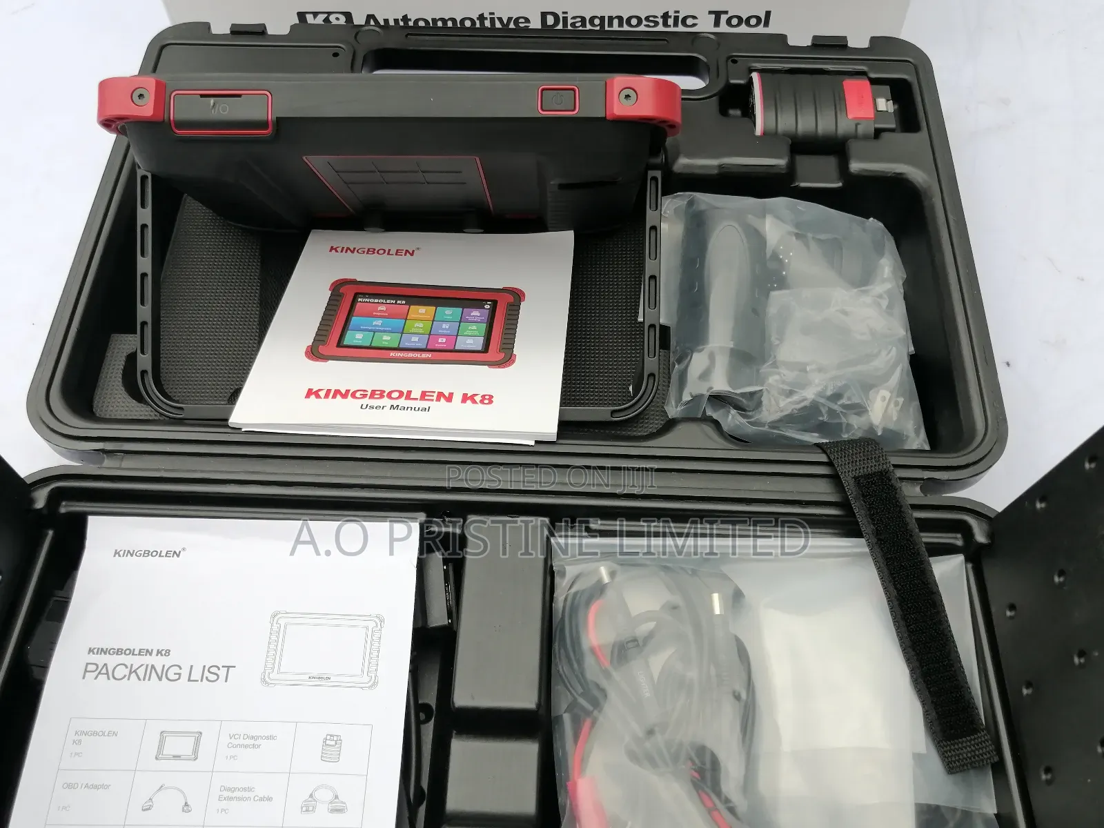 Kingbolen K8 Car Scanner With Advance Ecu Coding & 34 Reset
