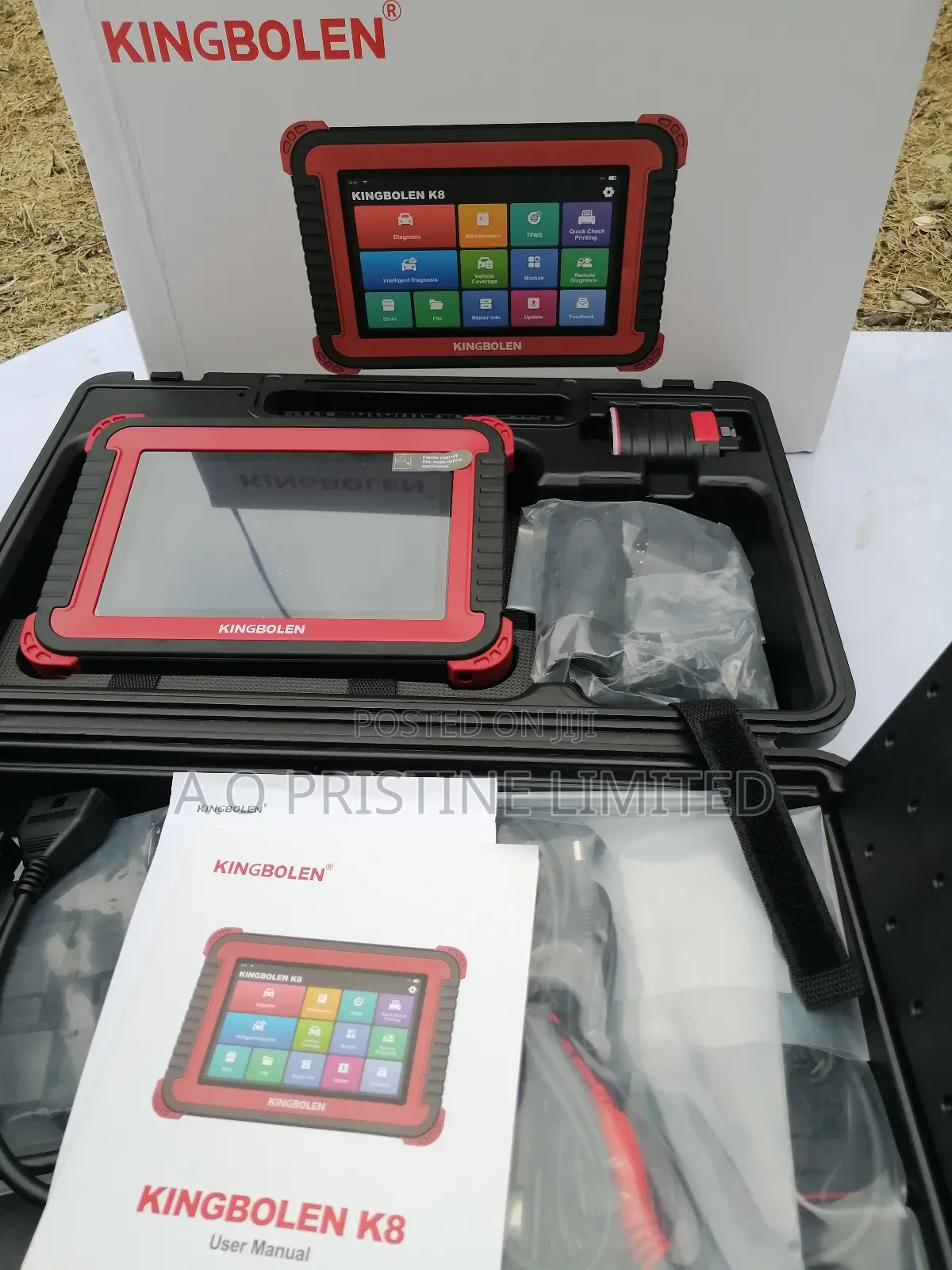 Kingbolen K8 Car Scanner With Advance Ecu Coding & 34 Reset