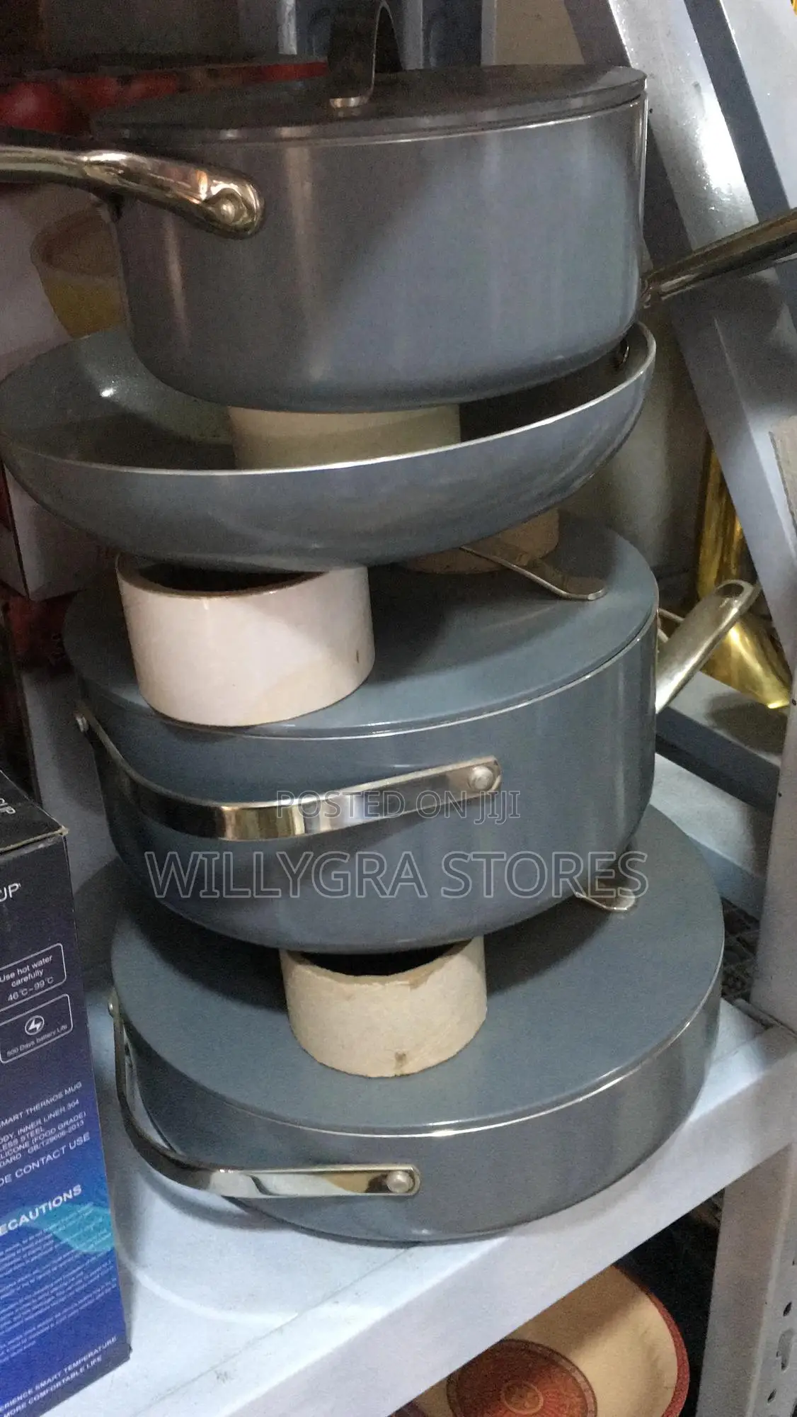 4 Pcs Set Ceramic Non- Stick Pot - Cookware Set
