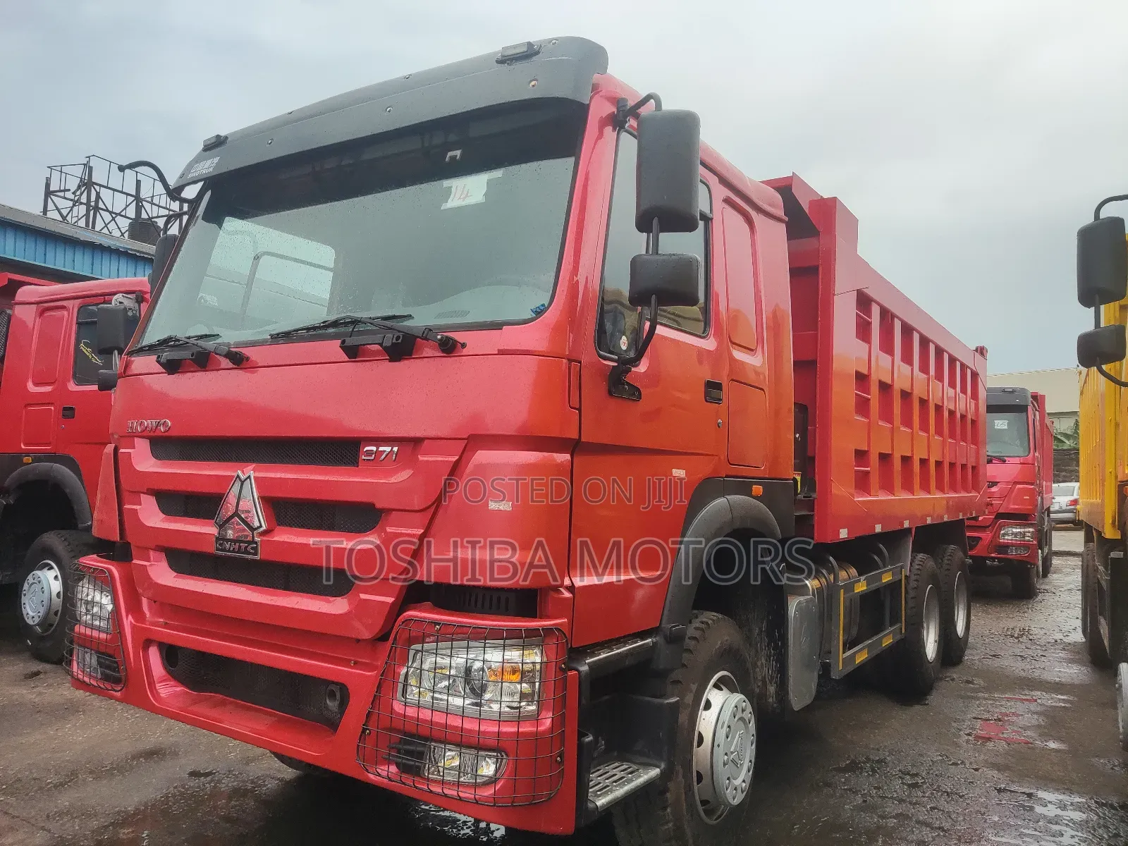 10 Tyres 371 Foreign Used Dump Truck Full Option
