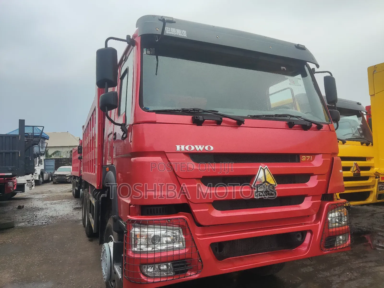 10 Tyres 371 Foreign Used Dump Truck Full Option