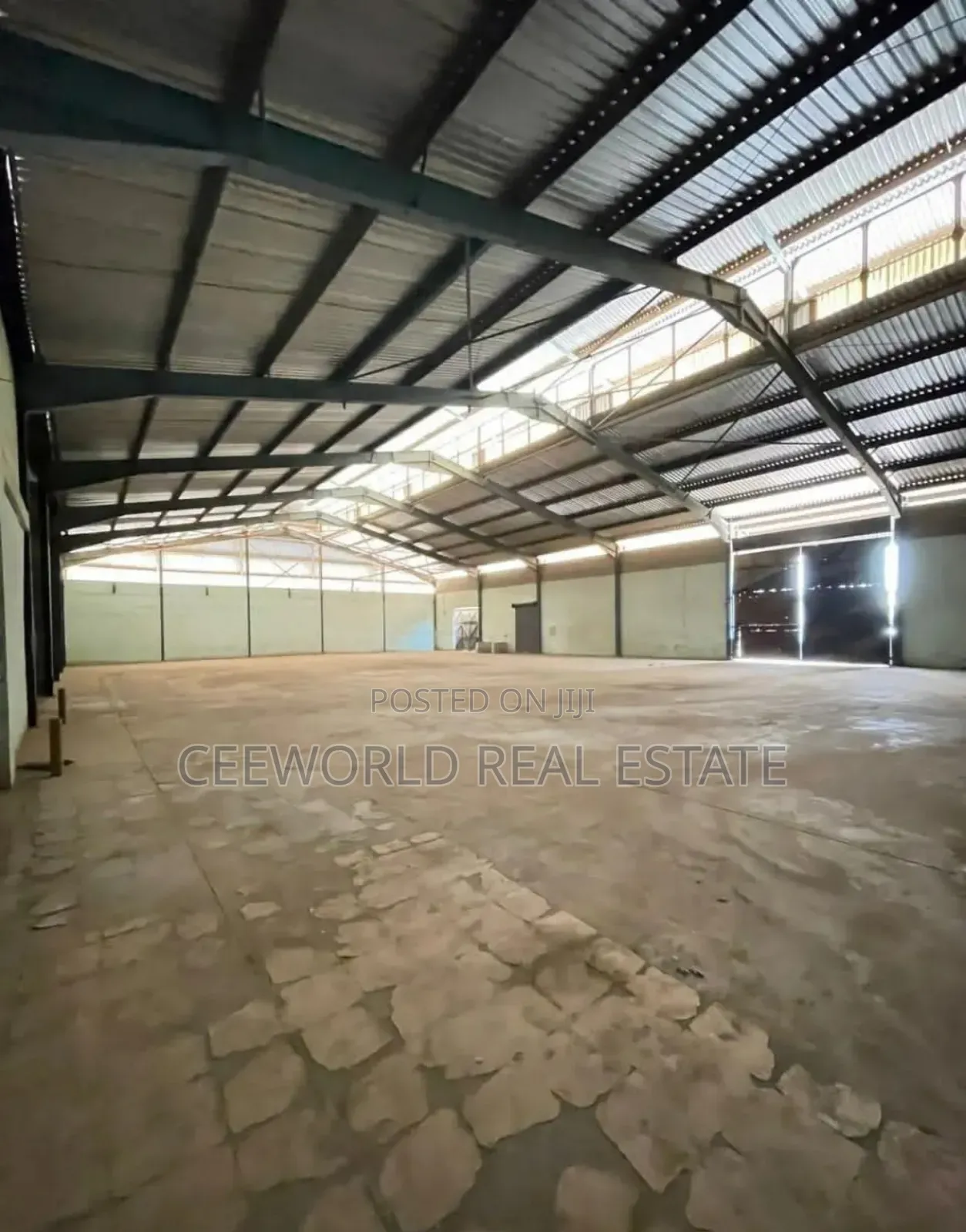 2500 SQM Warehouse With Offices at Podo Off New Garage Off Challenge