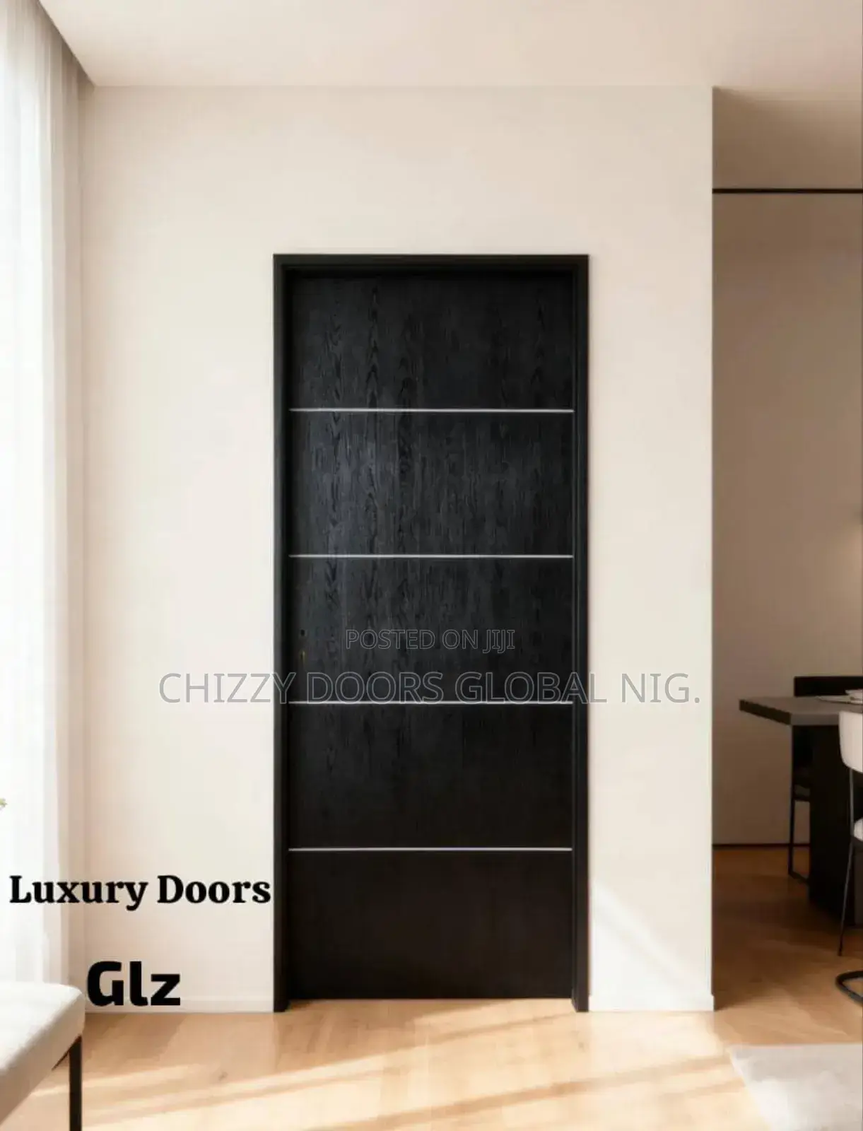 Quality HDF Wooden Door Size 7ft by 3ft