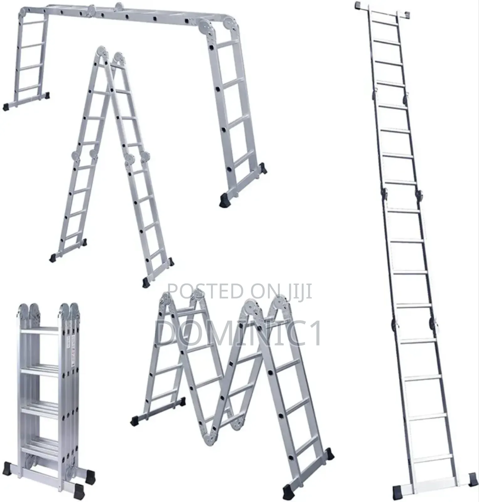 Multipurpose Aluminum Ladder 4×4=16
