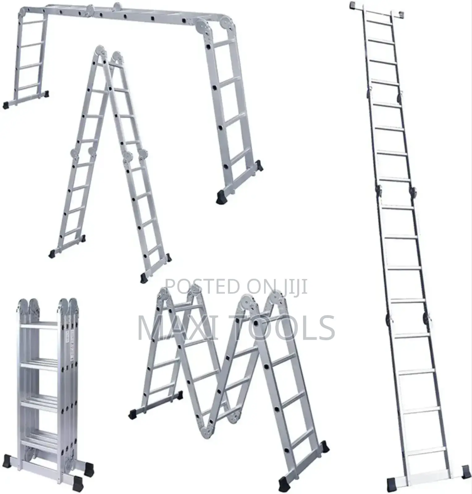 Multipurpose Aluminum Ladder 4×4=16