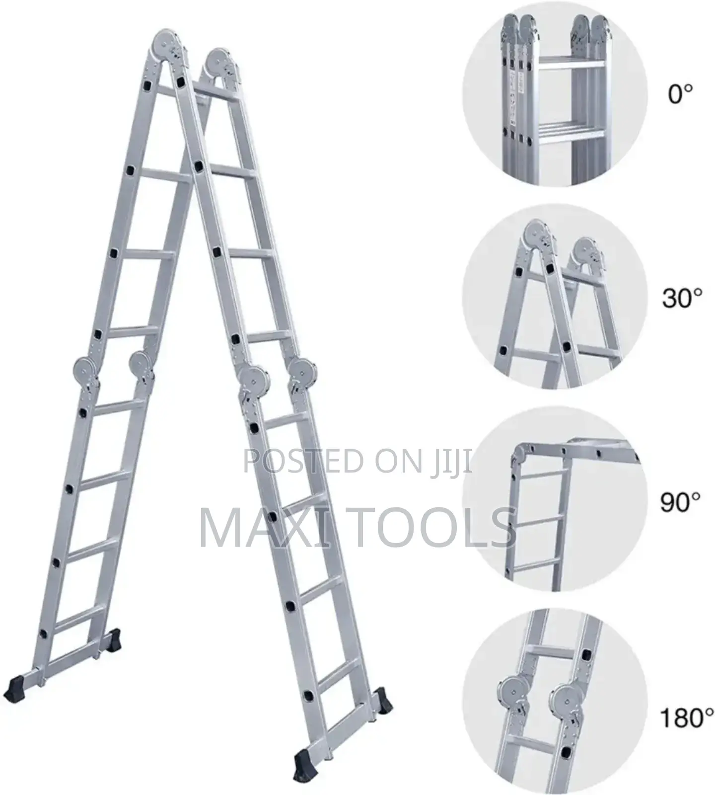 Multipurpose Aluminum Ladder 4×4=16
