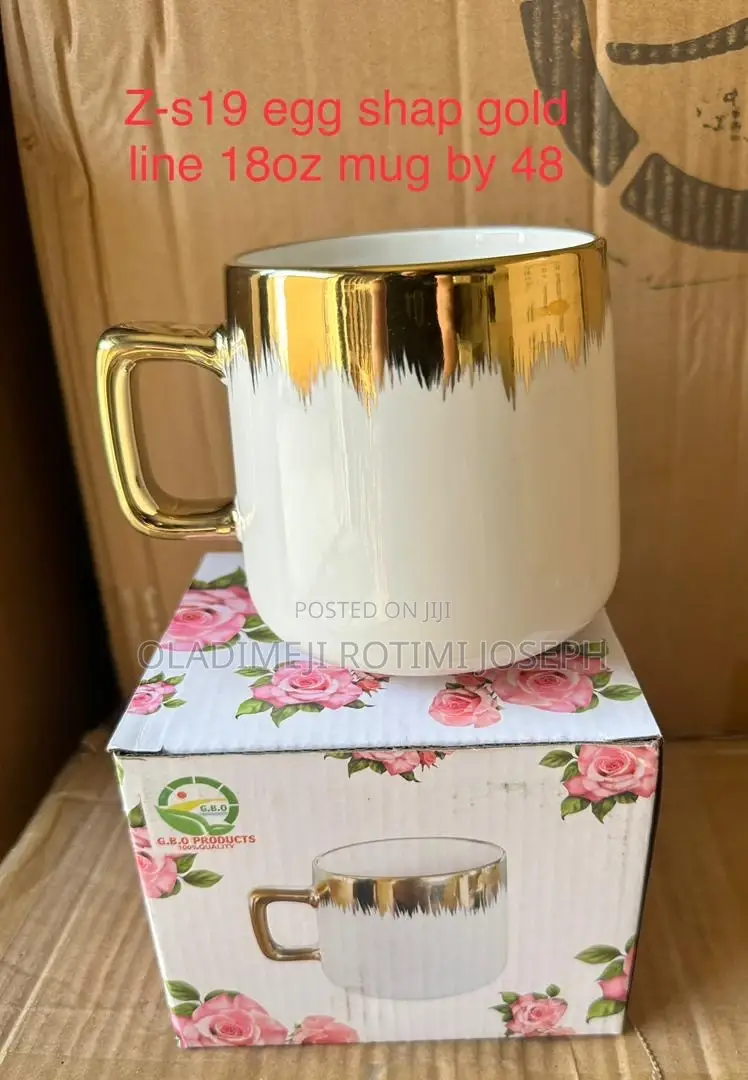 High Quality Gold Mug