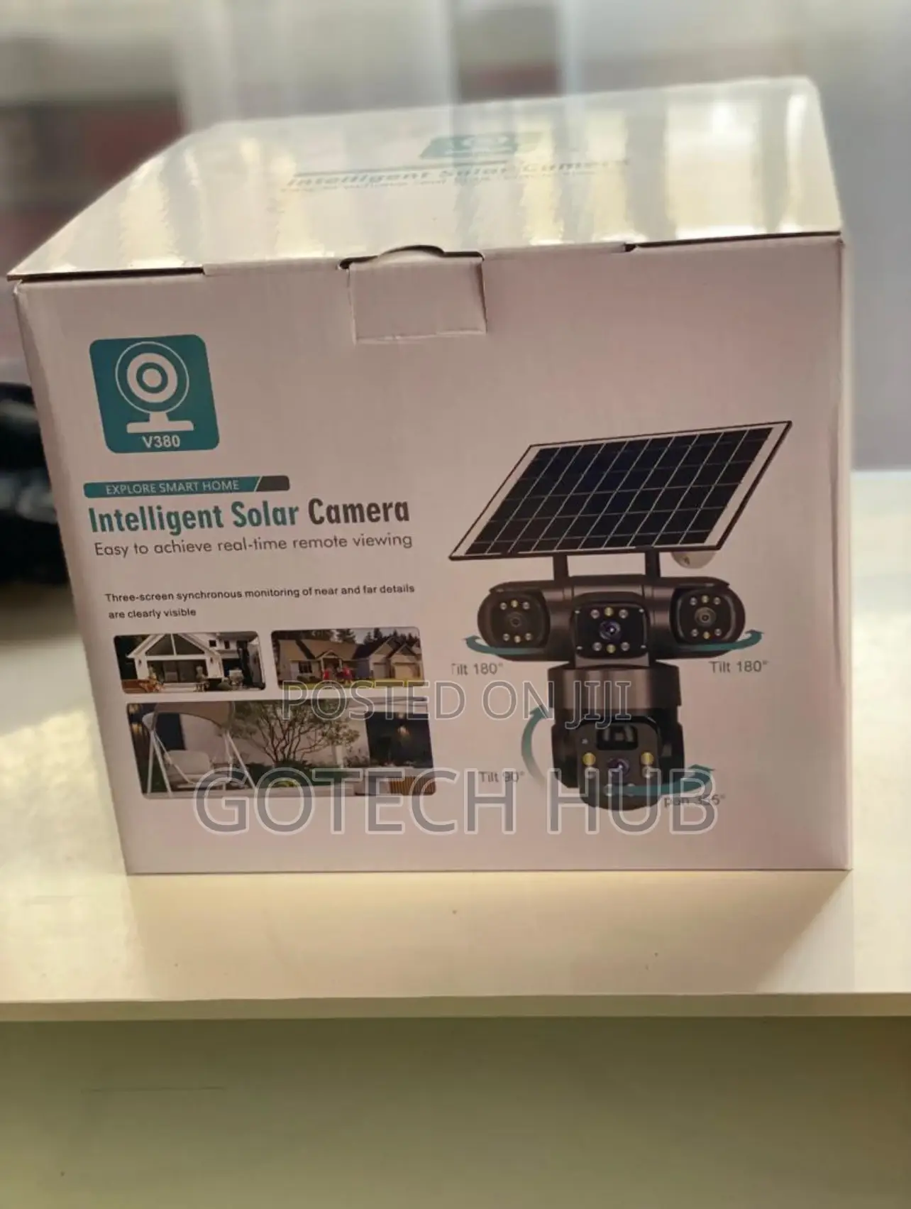 Triple Lens 4g Solar PTZ Camera