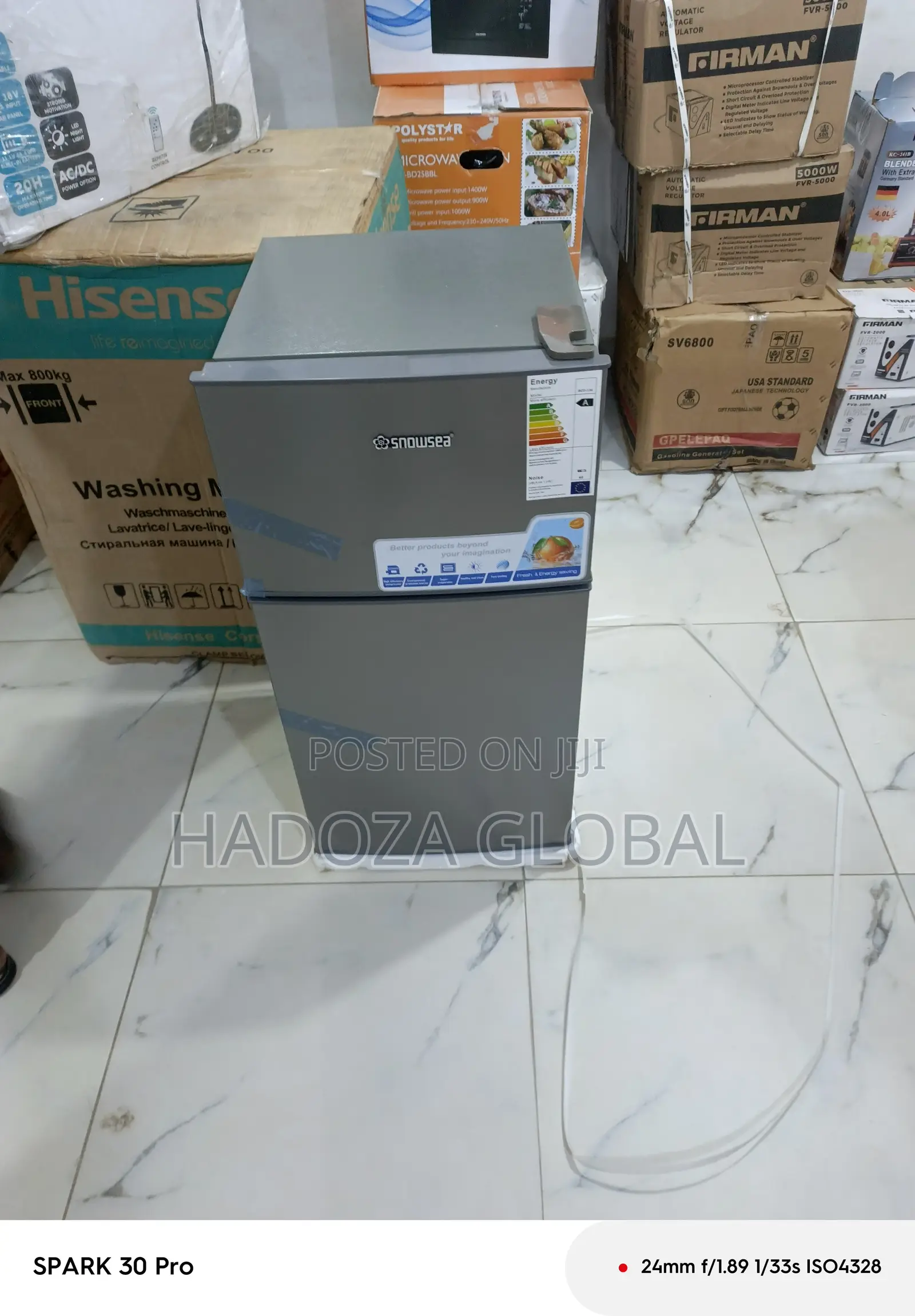 Quiet Operation Fridge – Snowsea 136l