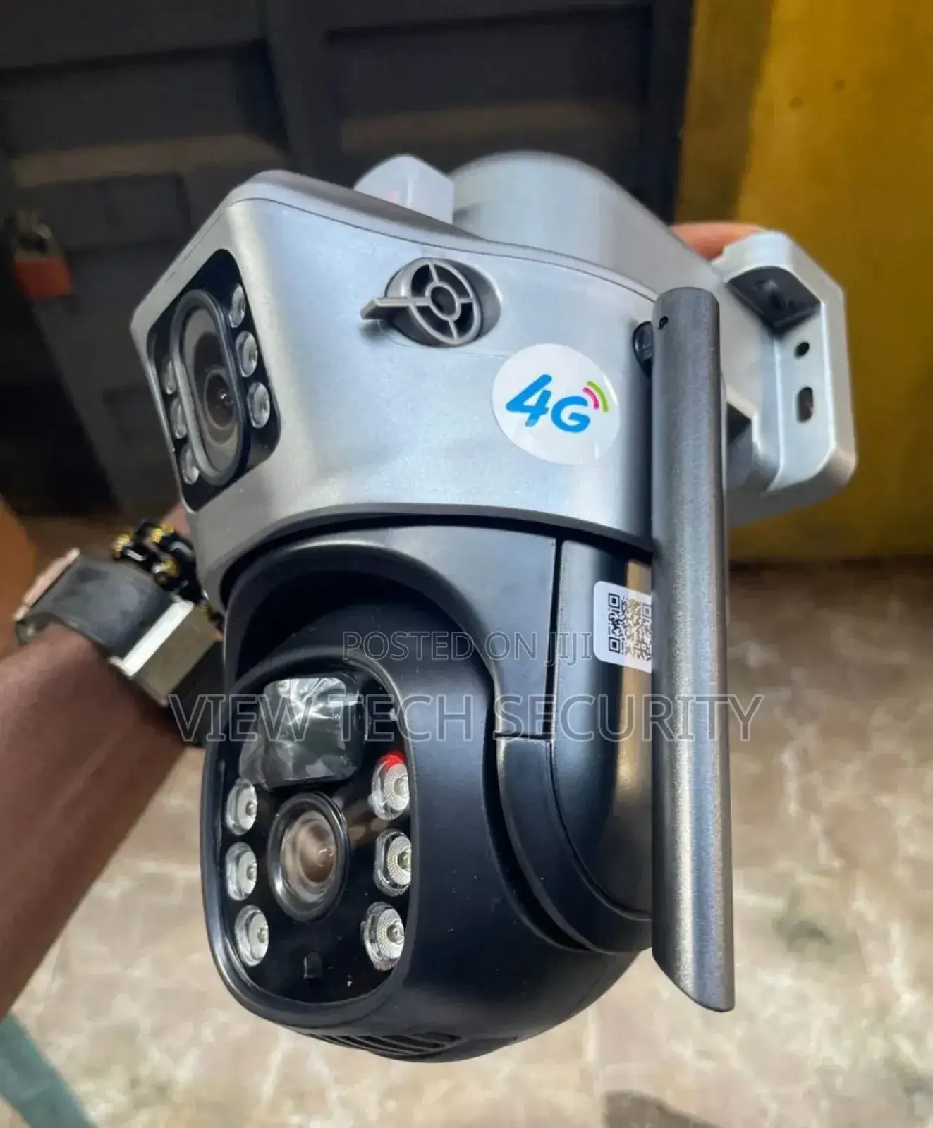 Dual Lenses Solar Camera 4g