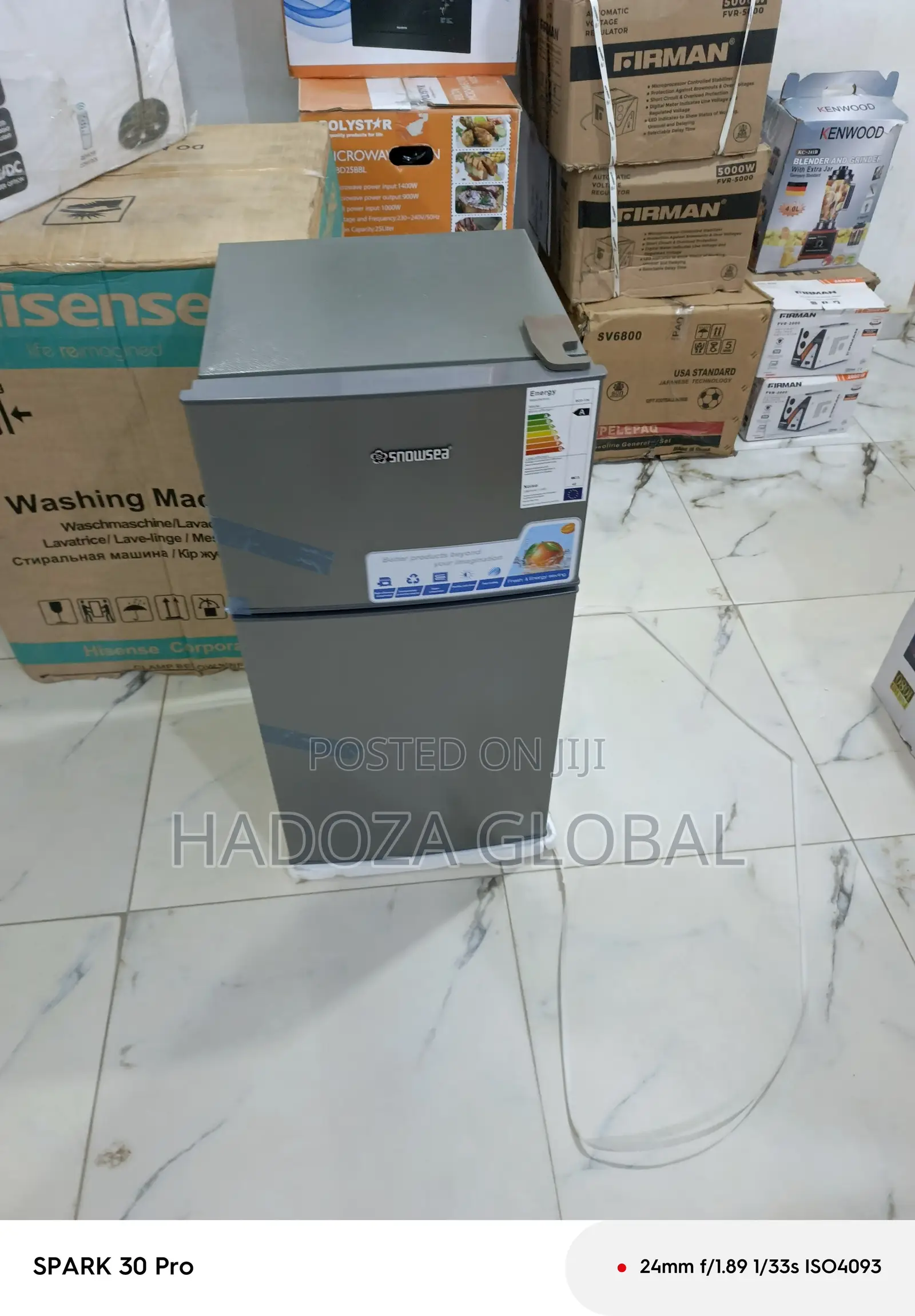 Energy Efficient Fridge – 136l Snowsea