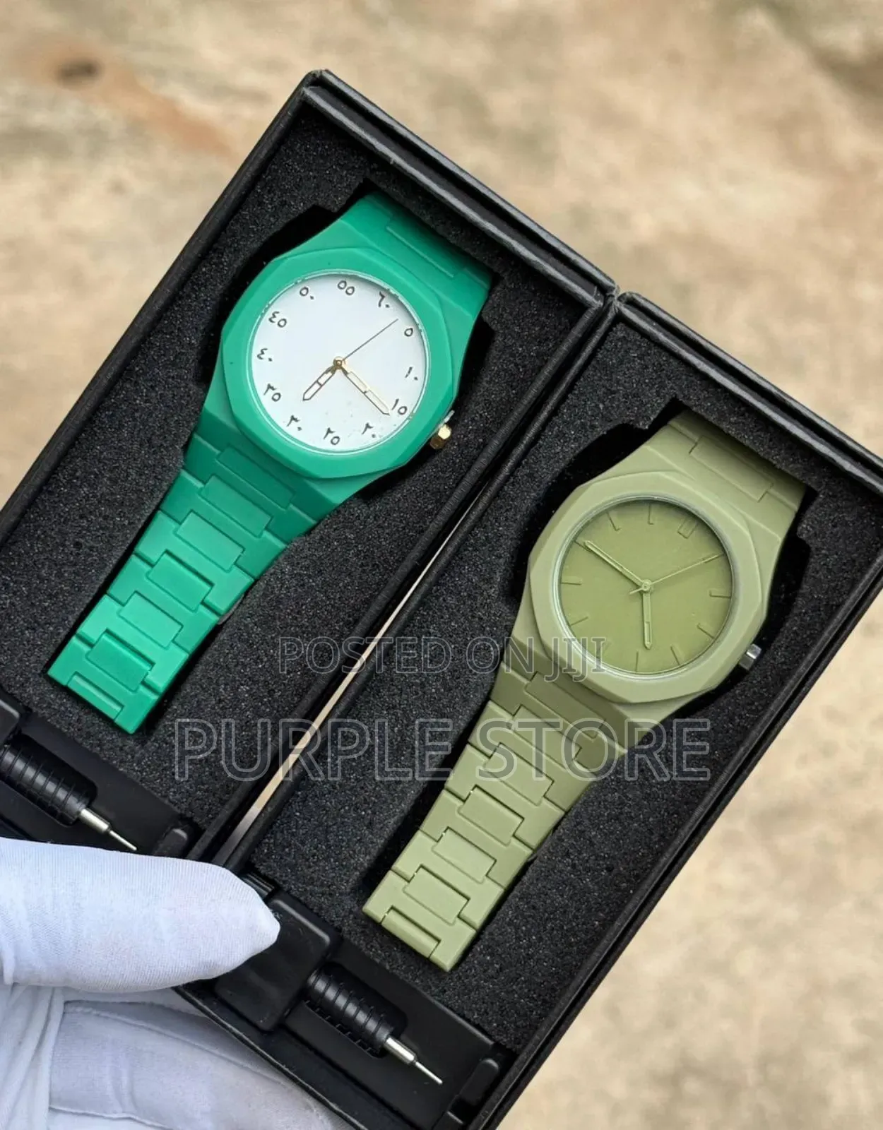 Valenzo Matte Strap Watch in Different Colors