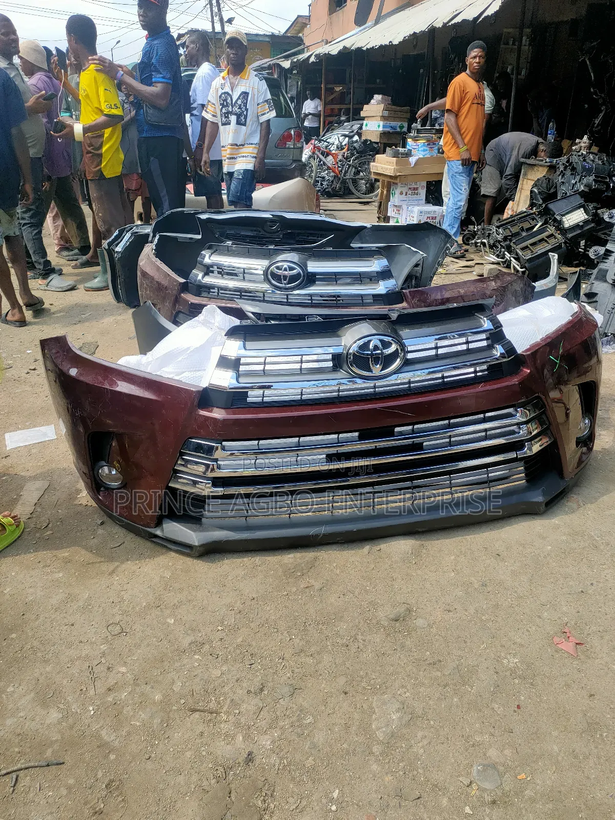Toyota Front Bumper Highlander 2018