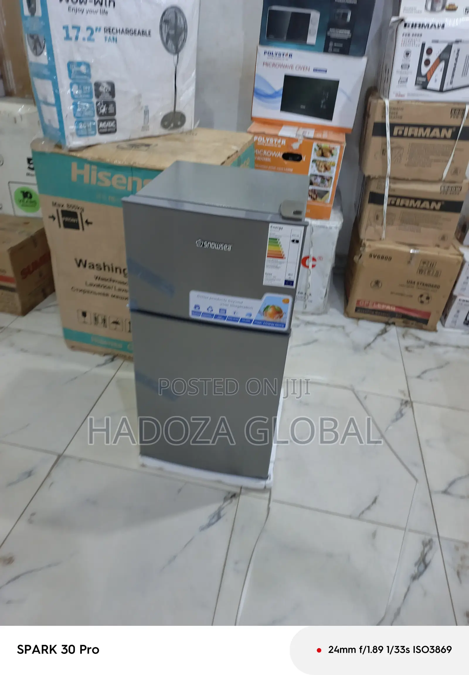 Snowsea 136l Top Freezer Refrigerator