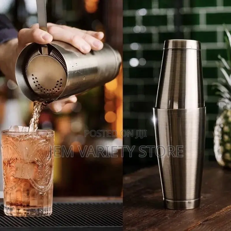Tin on Tin Stainless Steel Cocktail Shaker