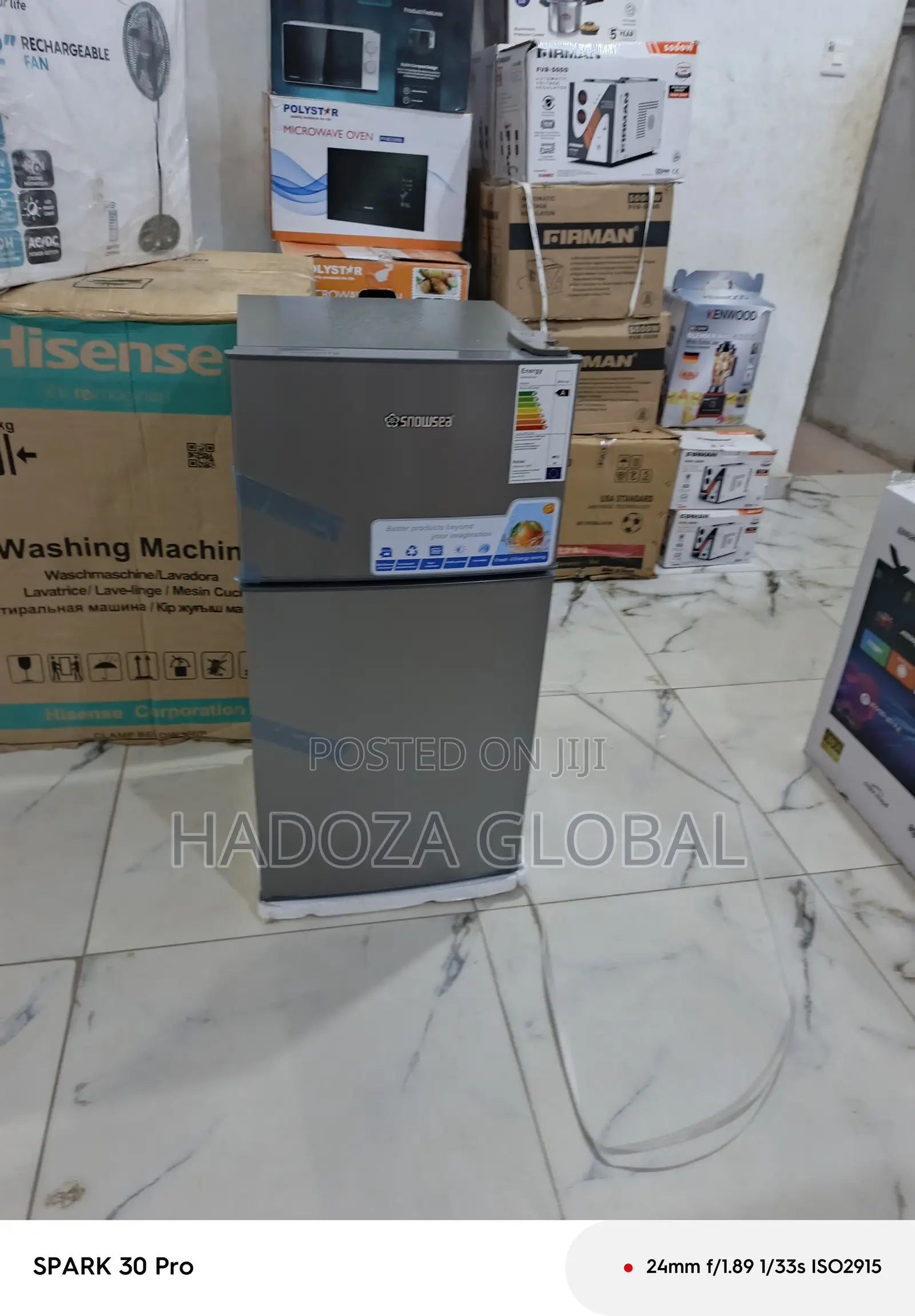 Snowsea 136l – Dual Door, Thermostat Controlled
