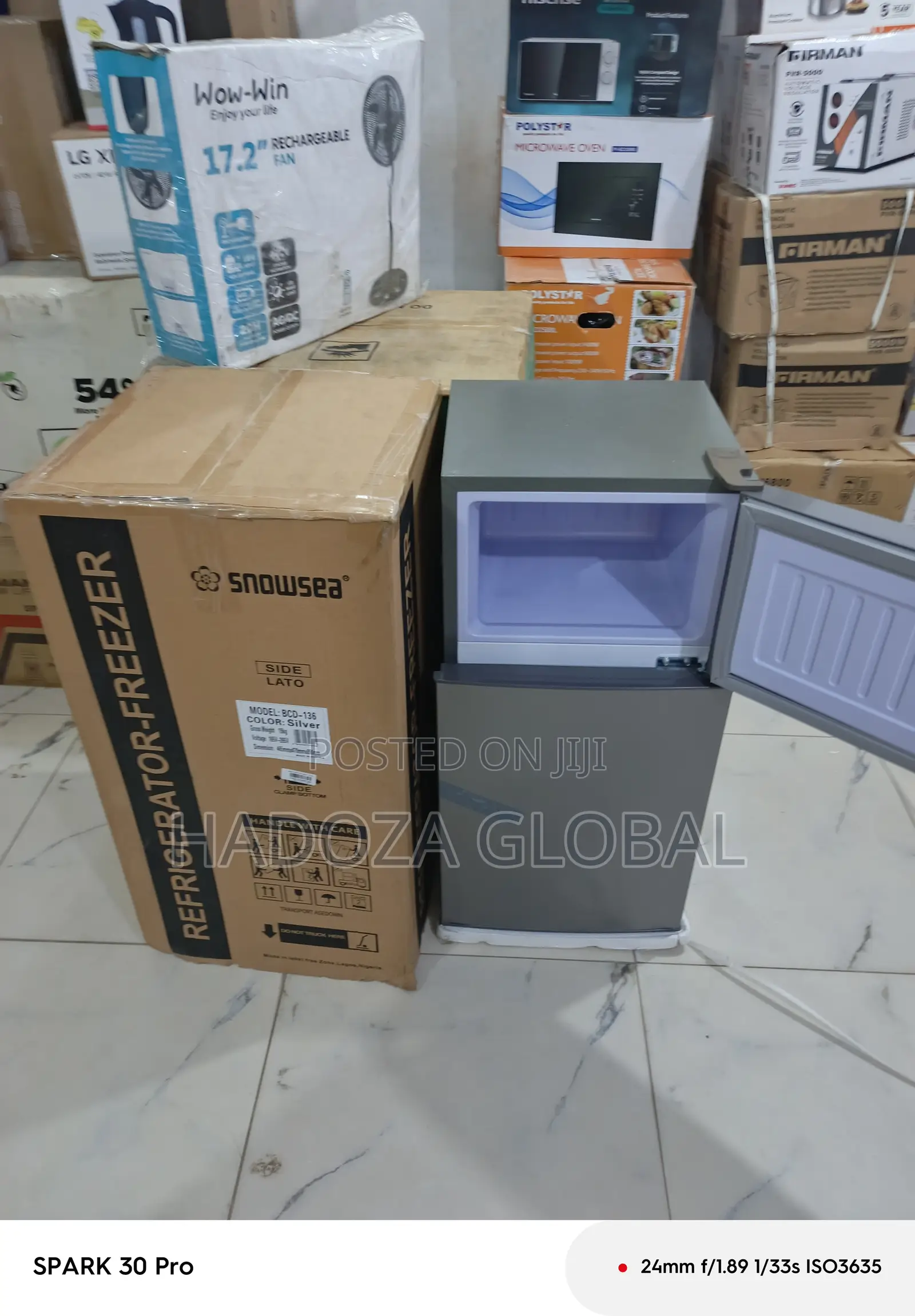 Reliable Fridge – 136l Snowsea Model