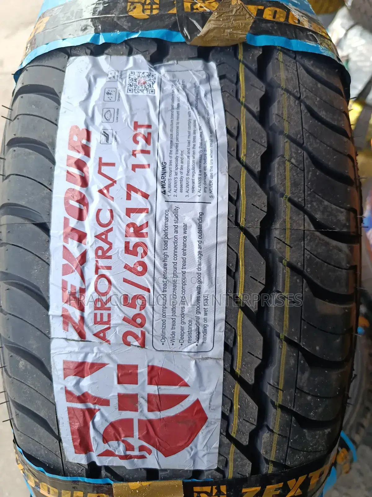 265/65r17 Zextour Tyre