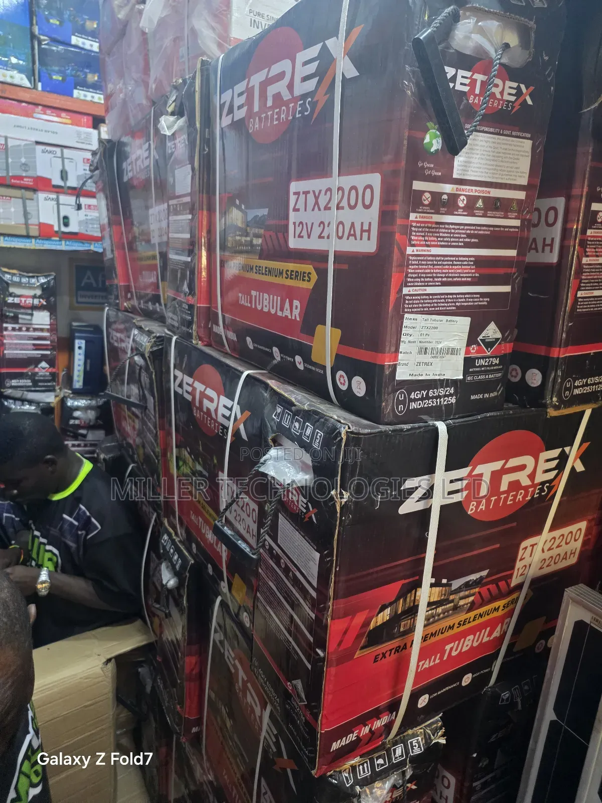 Promo Deal: Zetrex 220ah 12v Tubular Battery
