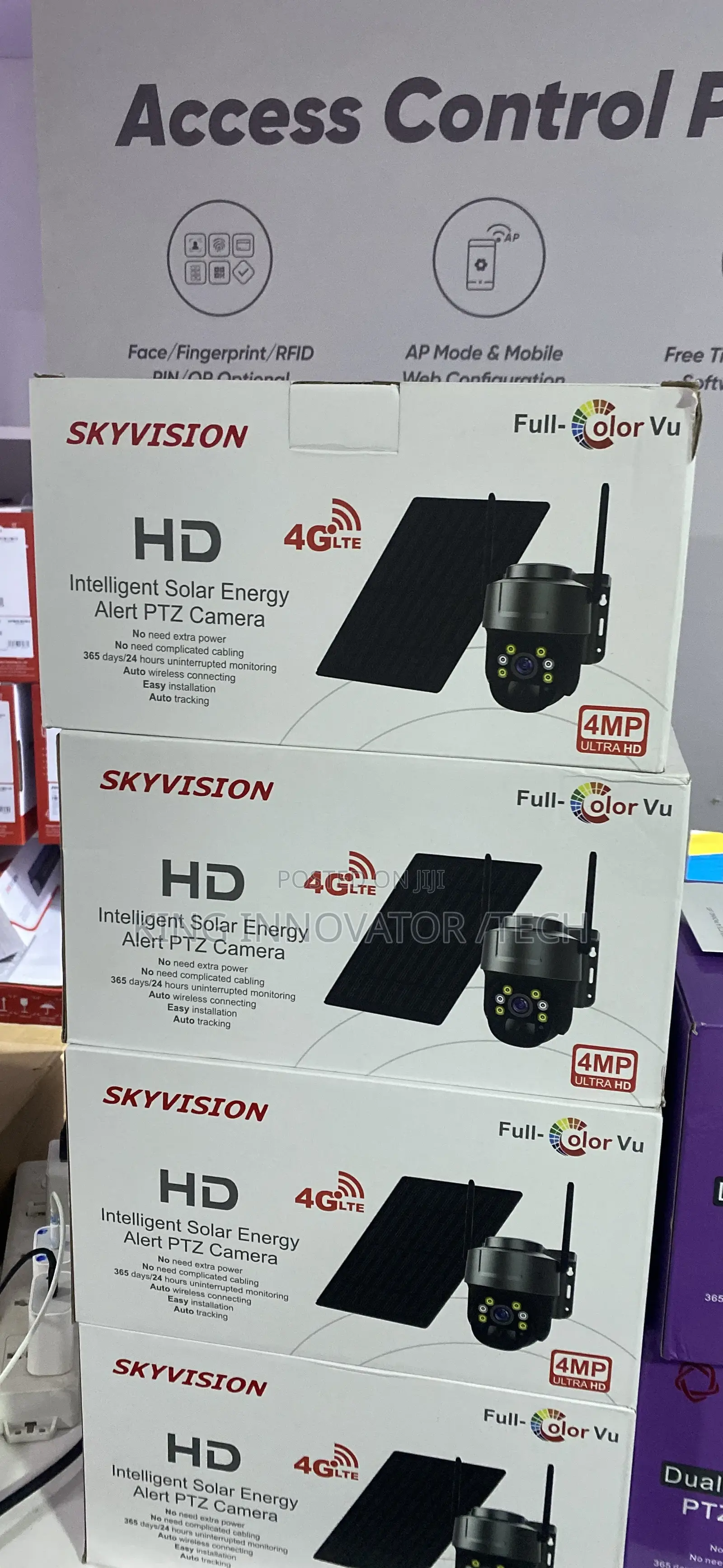 Intelligent Solar Energy Alert PTZ 4g Mini Camera
