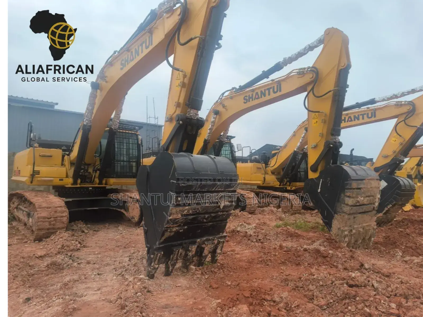 New Manual Shantui Excavator Powered by Cummins. 22ton 35ton and 38ton