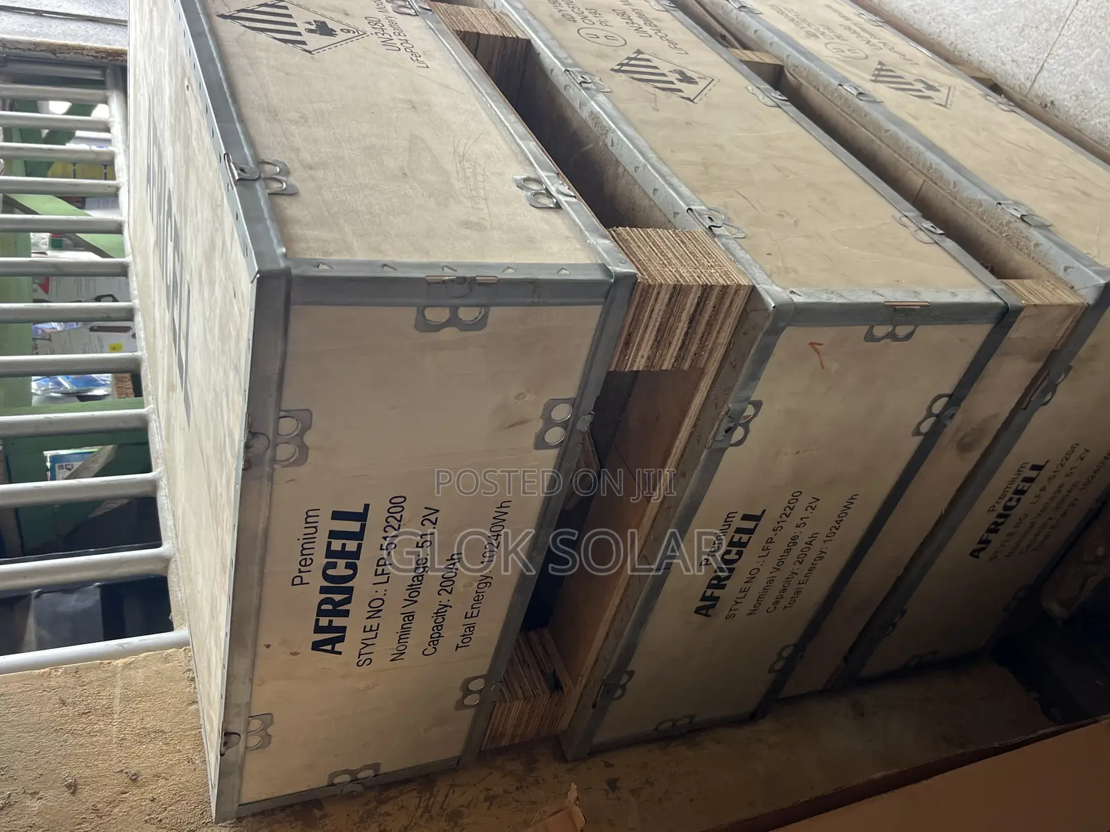 Africell Solar 15kwh 51.2v Lithium Ion Batteries  Available Now