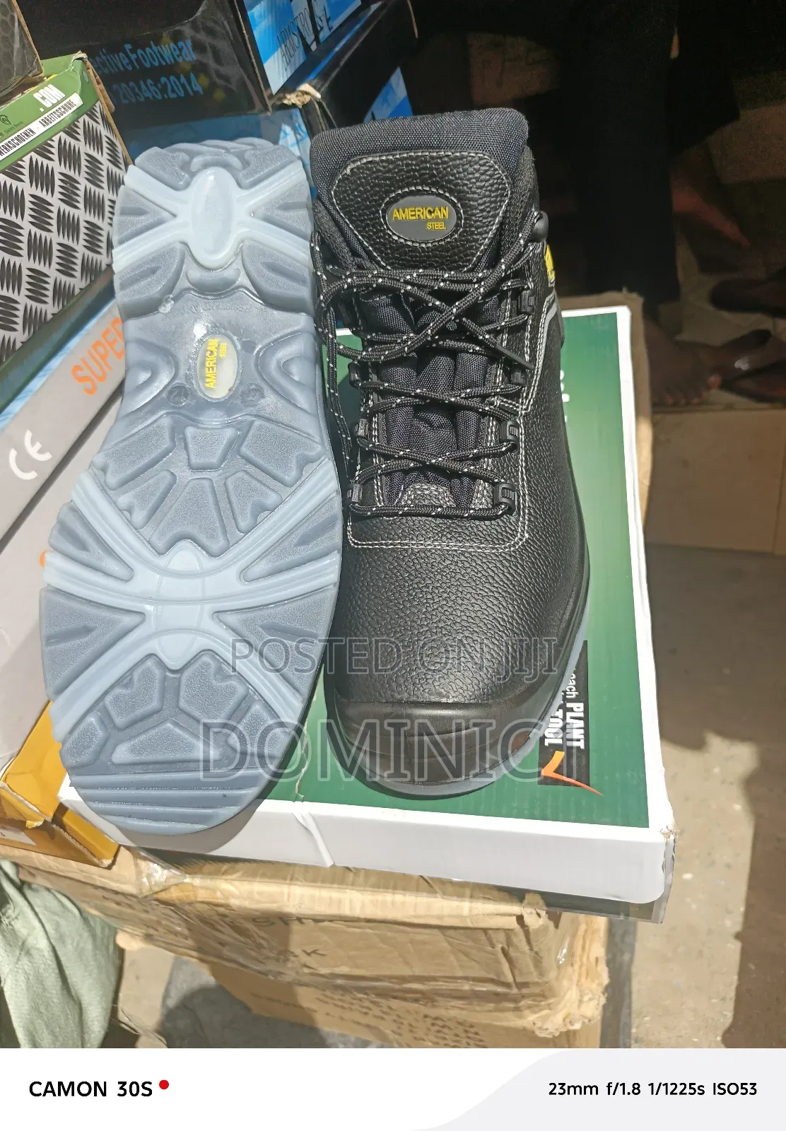 American Steel Safety Boot