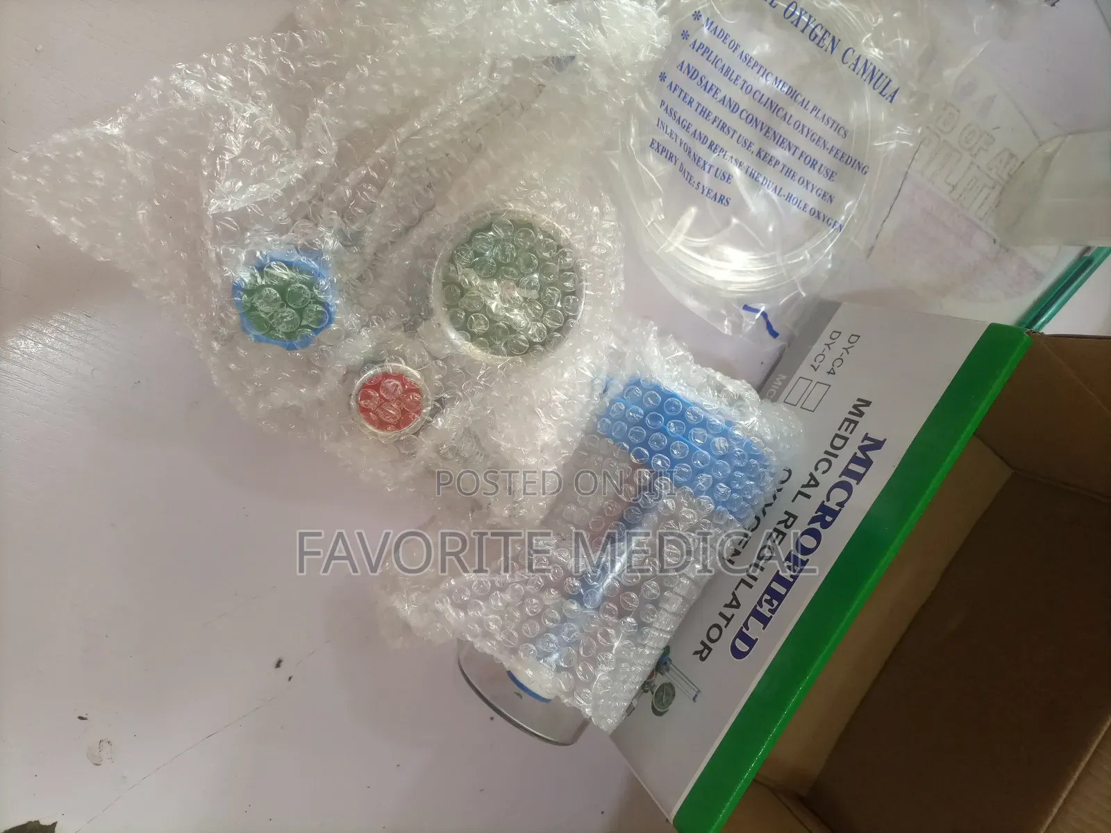 Microfield Medical Oxygen Regulator