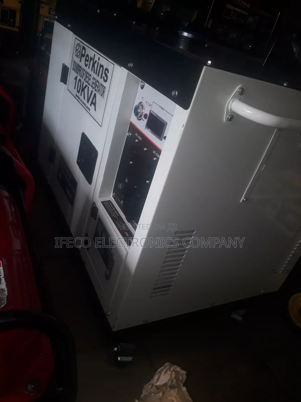 10 Kva Perkins Sound Proof Generator