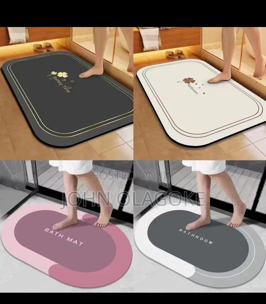 Anti- Slip Foot Mat Chrismas Souvenir