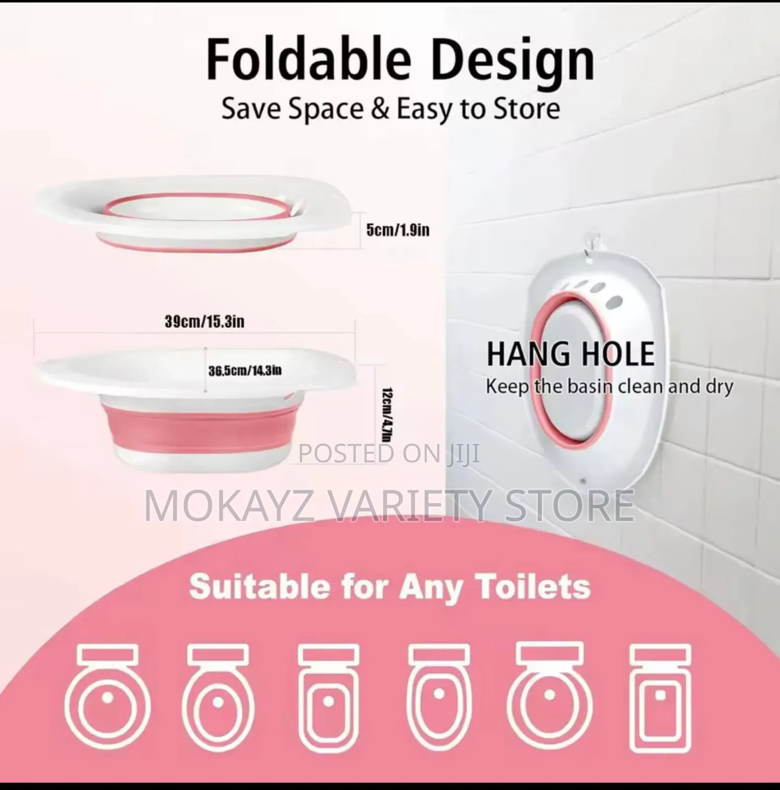 Squatting Steaming Toilet Basin + Pump (Steaming Sitter/Potty)