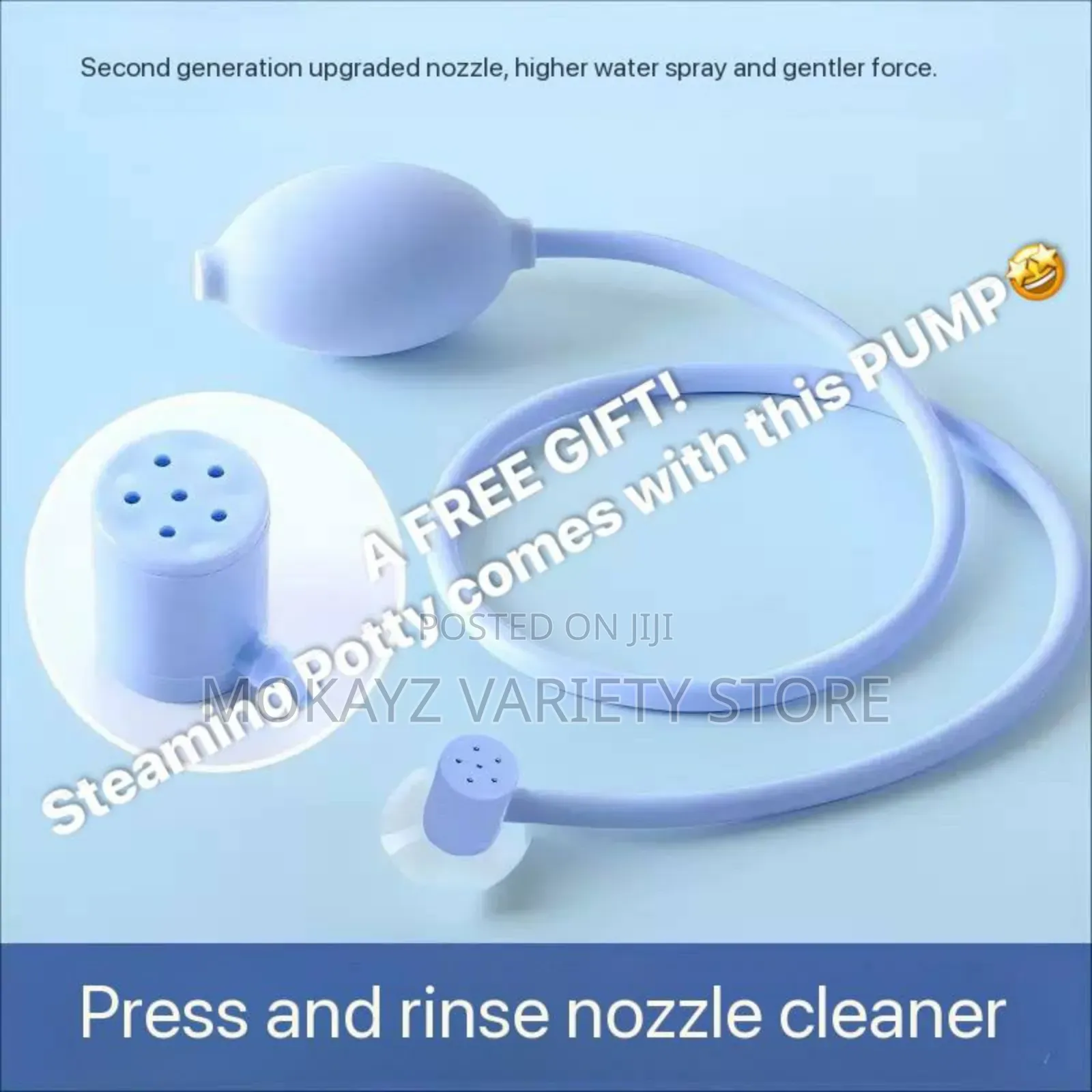 Squatting Steaming Toilet Basin + Pump (Steaming Sitter/Potty)