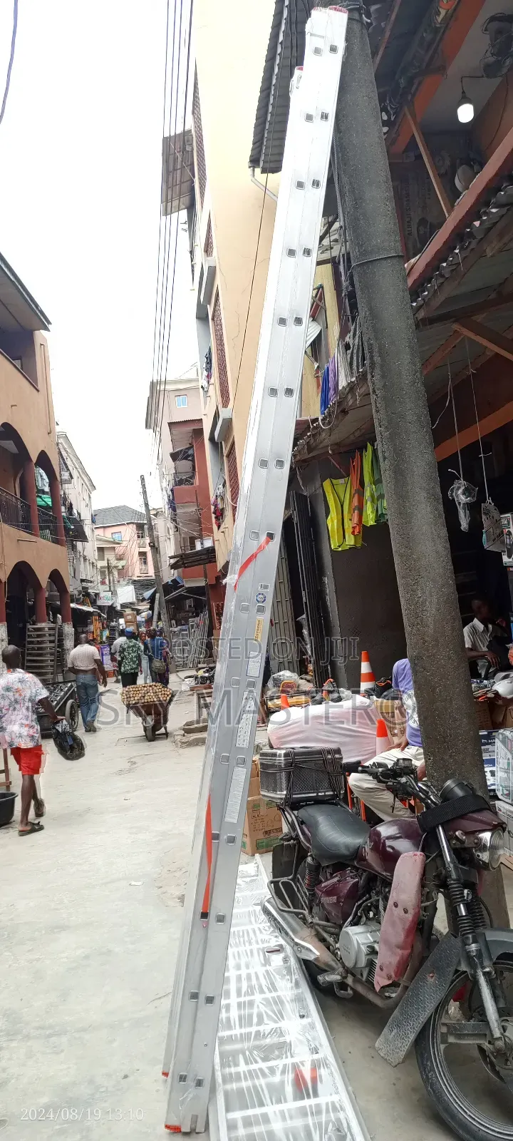 15 By 2 Heavy Duty Aluminium Extension Ladder (Made In Turkey)