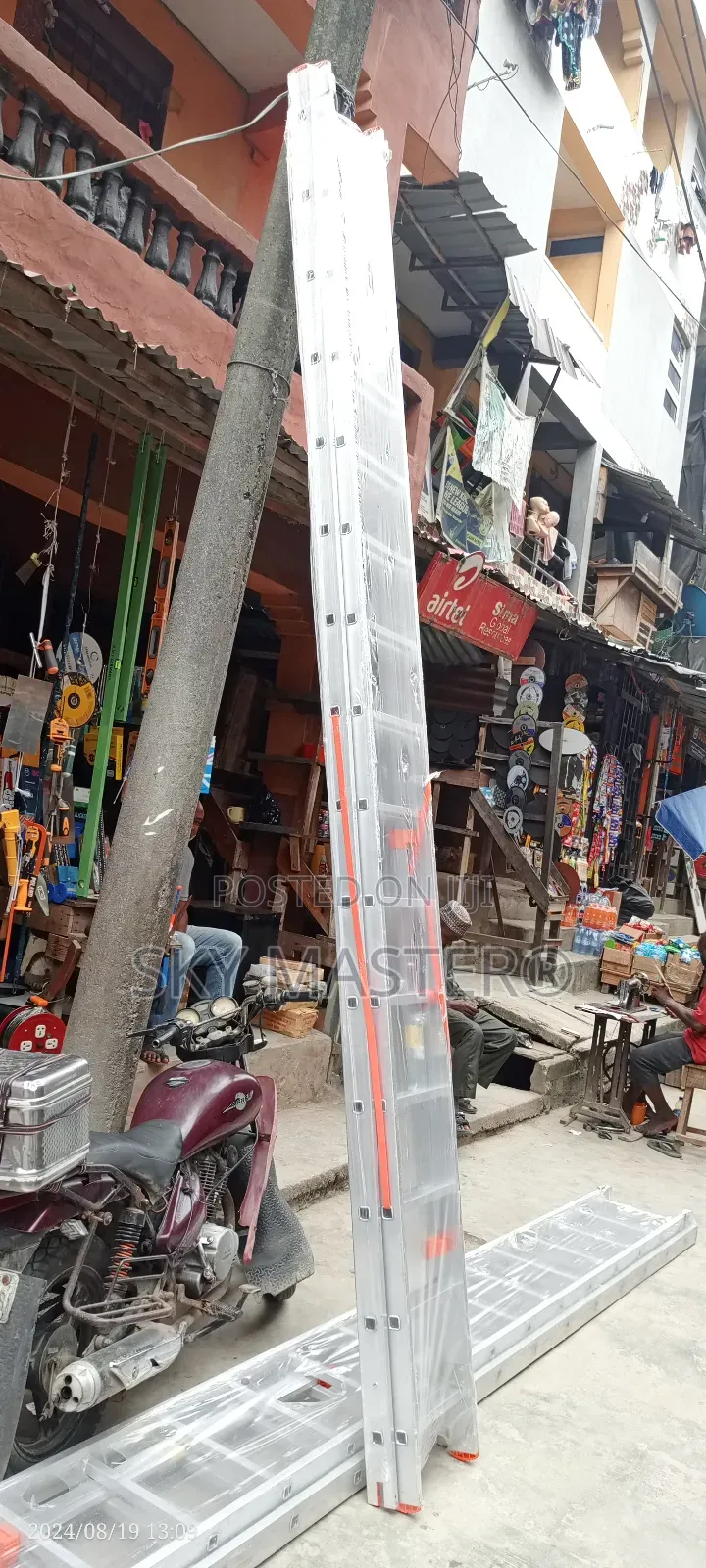 15 By 2 Heavy Duty Aluminium Extension Ladder (Made In Turkey)