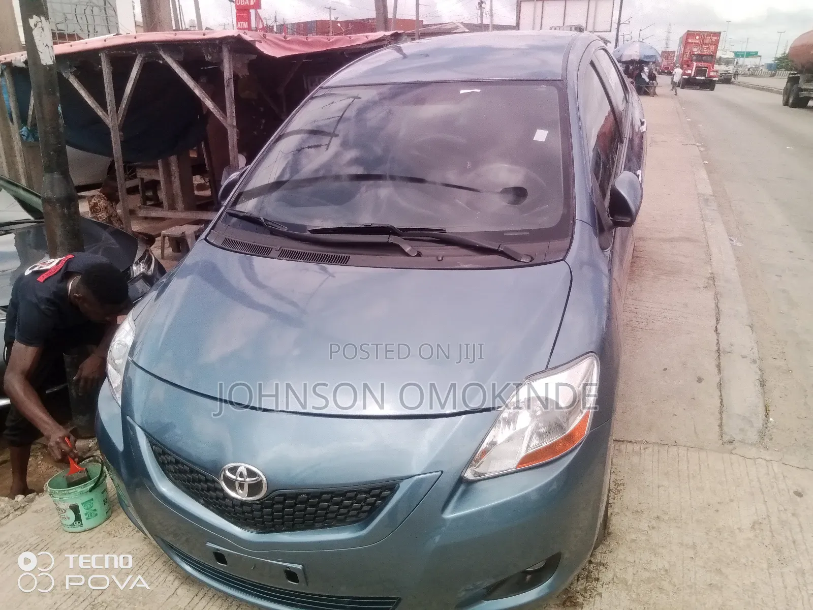 Toyota Yaris 2012 Blue