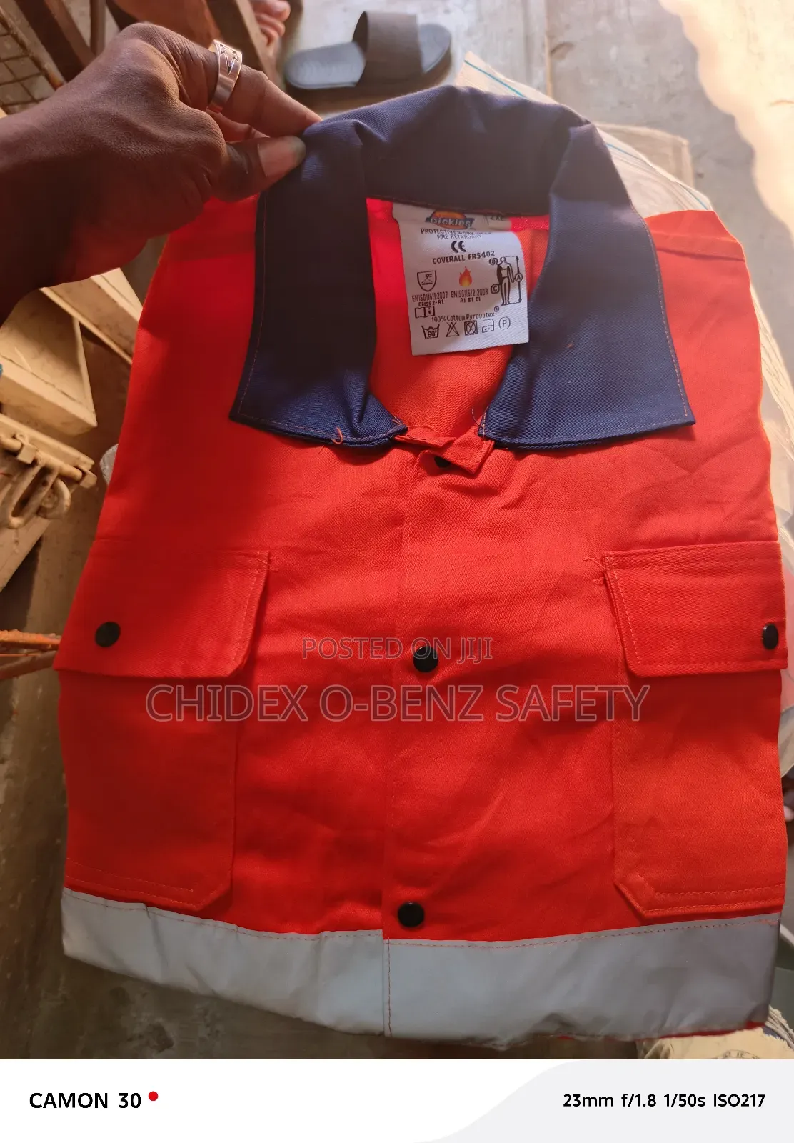 Combination Fire Rated Suit Top And Trouser
