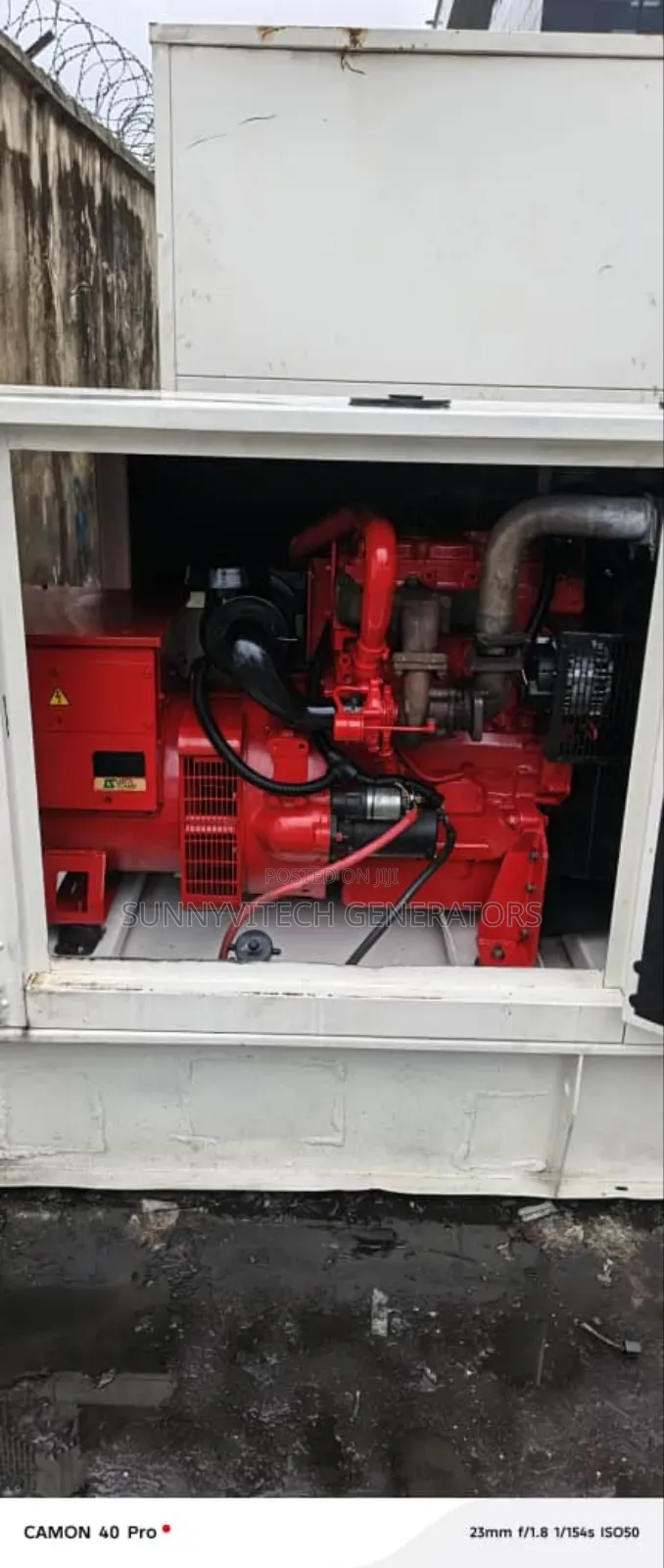 45kva Perkins Marapco Generator Super Silence Almost New One