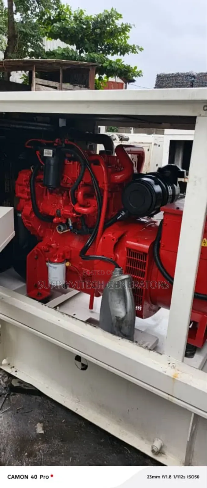 45kva Perkins Marapco Generator Super Silence Almost New One
