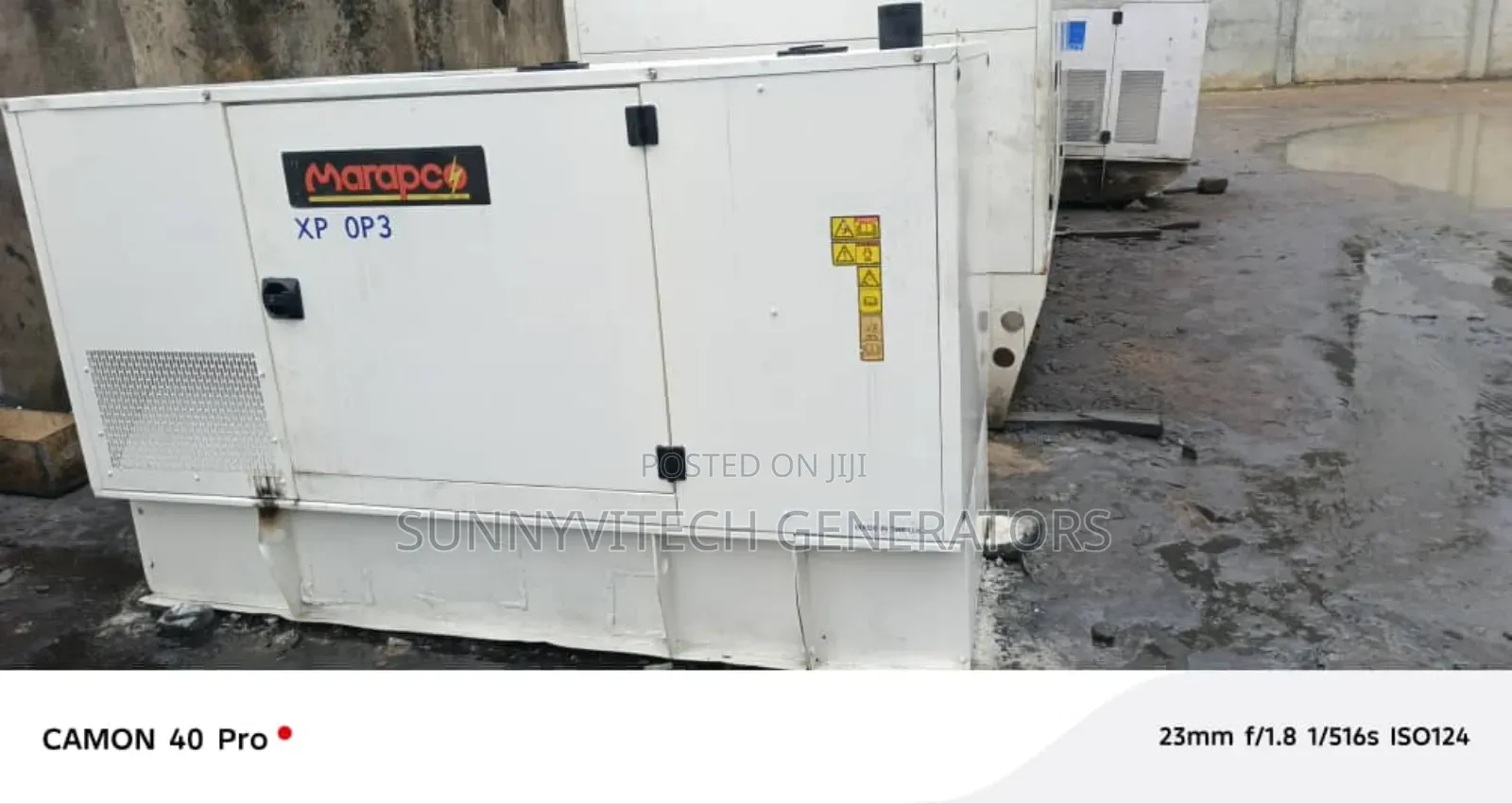 45kva Perkins Marapco Generator Super Silence Almost New One