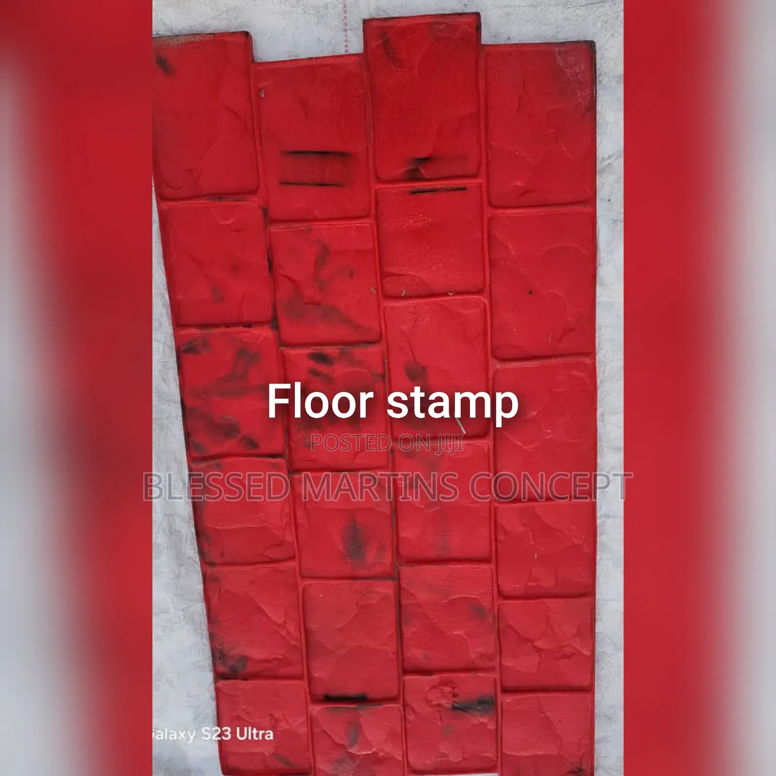 Rubber Matt for Floor Stamping