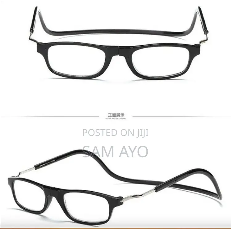 Magnetic Neck Hanging Reading Glasses - +1.5/+2.0/+2.5/+3.0/ +4.0