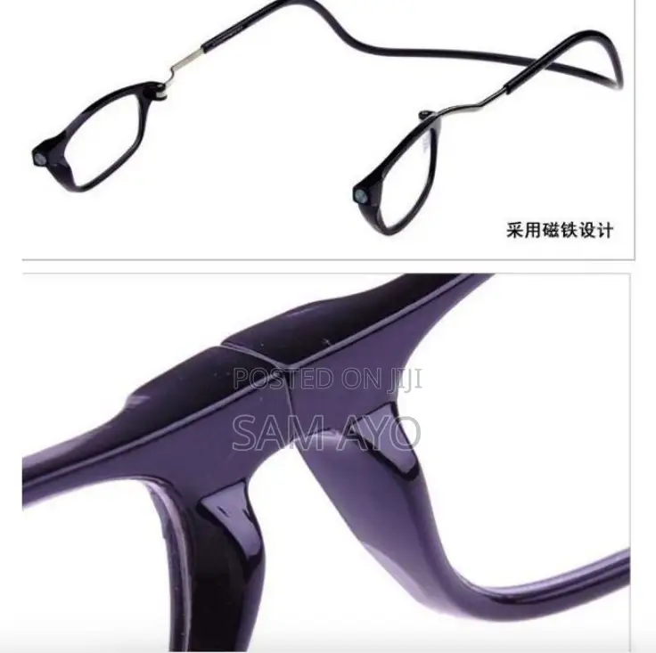 Magnetic Neck Hanging Reading Glasses - +1.5/+2.0/+2.5/+3.0/ +4.0