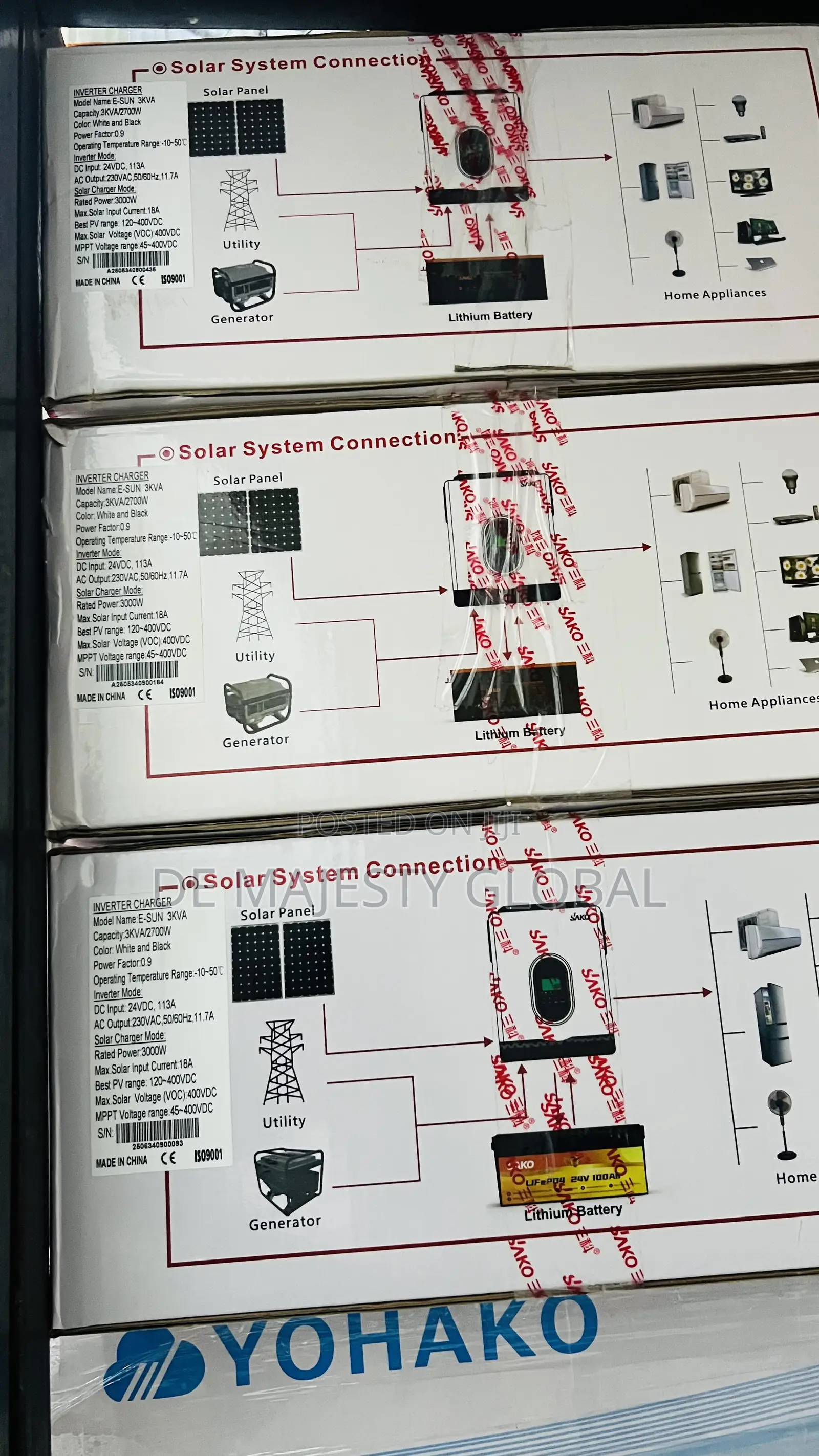 Sako 3kva 24v Hybrid Inverter