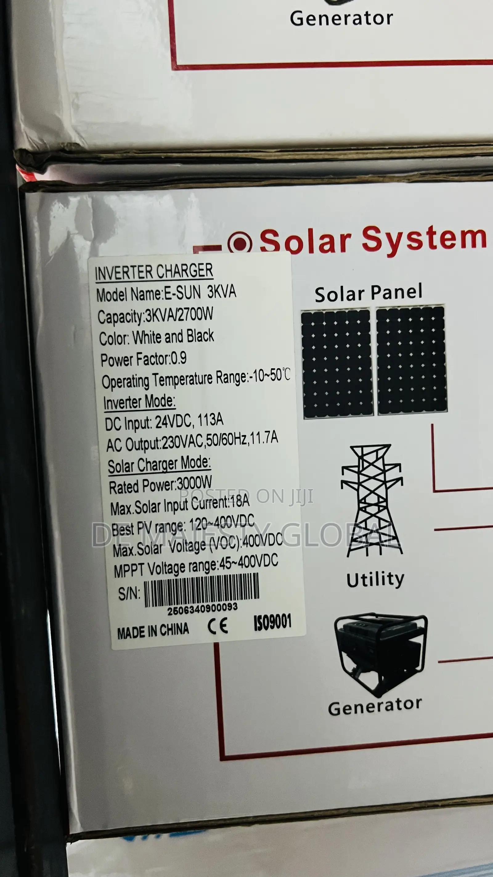 Sako 3kva 24v Hybrid Inverter