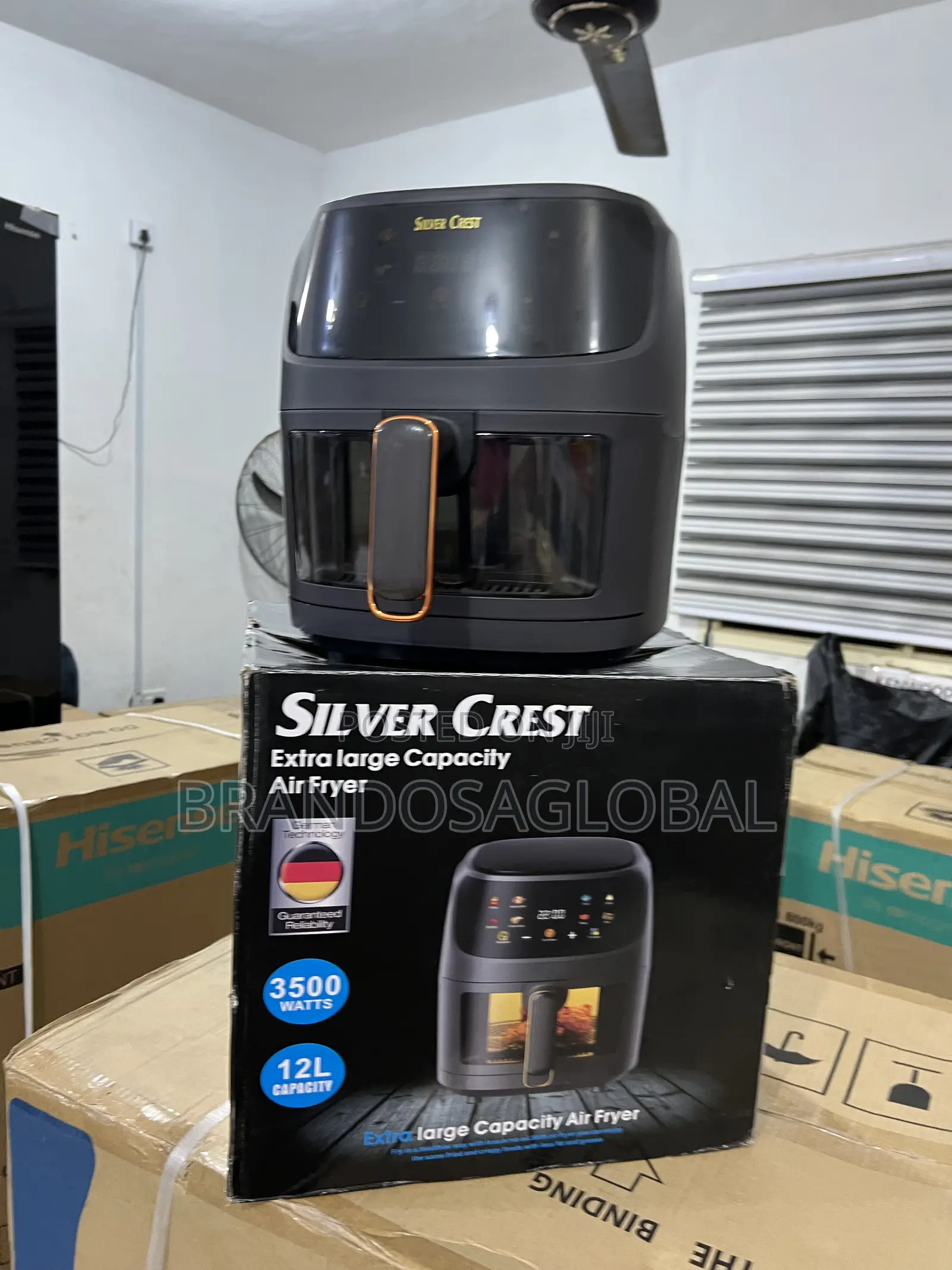 Silvercrest 12l Digital Air Fryer Oven – Large Capacity Cooker